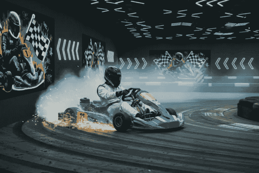 No Grip DXB Brings the World’s First Two-Level Drift-Karting Track to Dubai-image