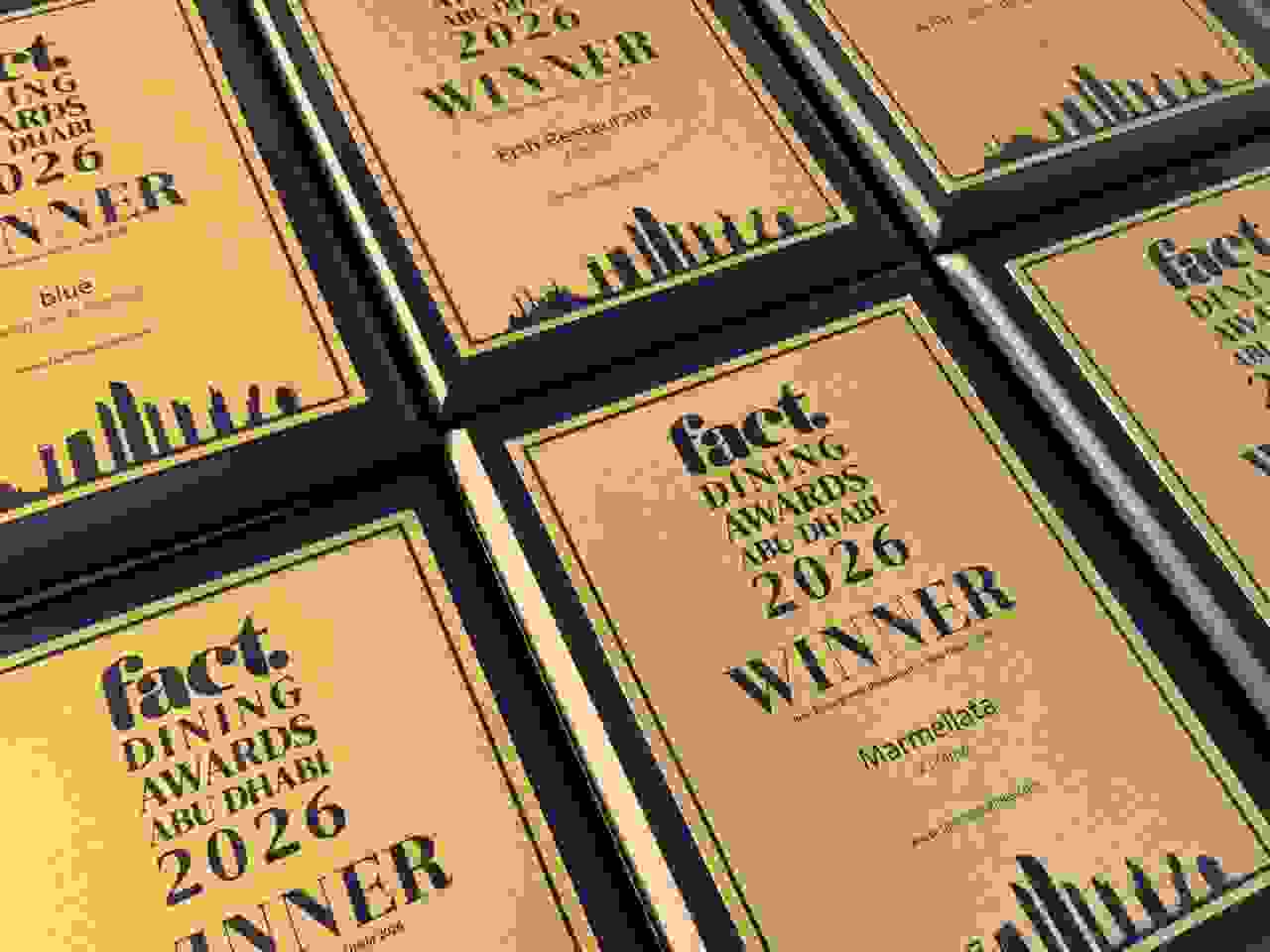 Winners Revealed: FACT Dining Awards Abu Dhabi 2026 -image