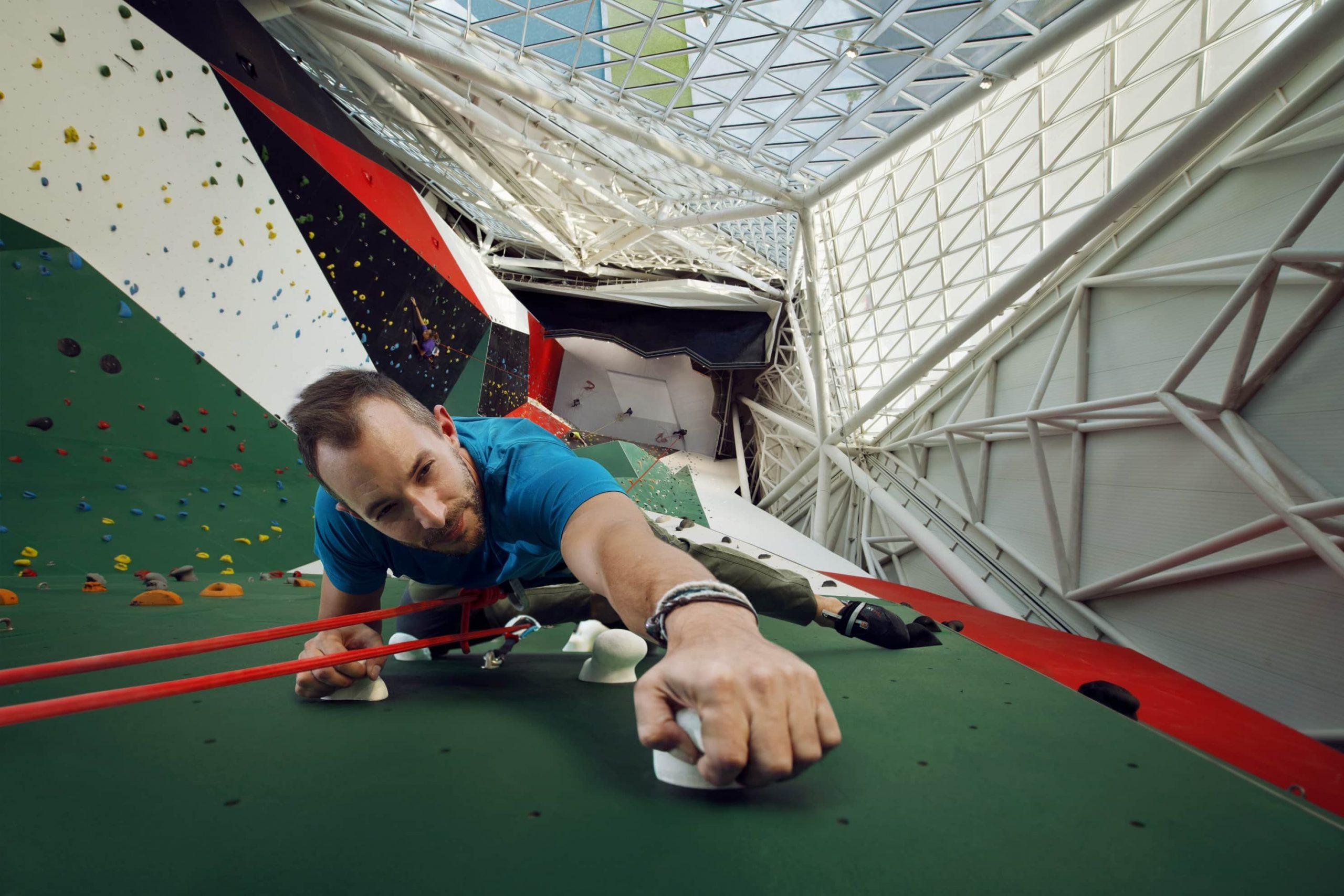 Learn bouldering, auto-belaying and top-roping at CLYMB Abu Dhabi