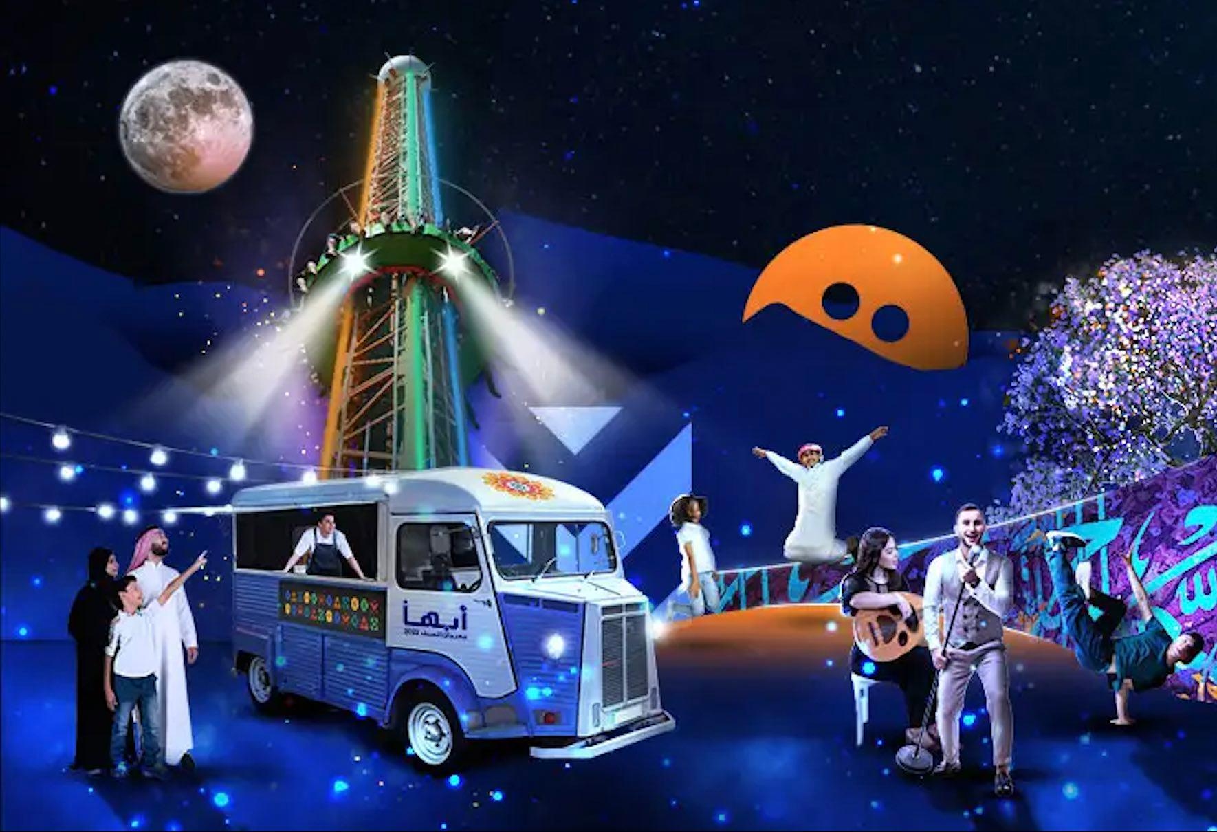 Join concerts and carnivals in Saudi Arabia at the Abha Summer Festival