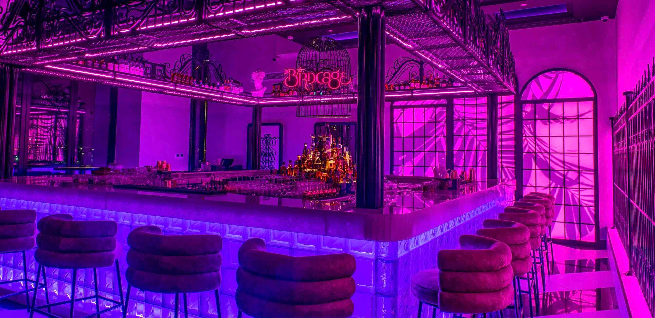 Flock over to The Birdcage in Downtown Dubai