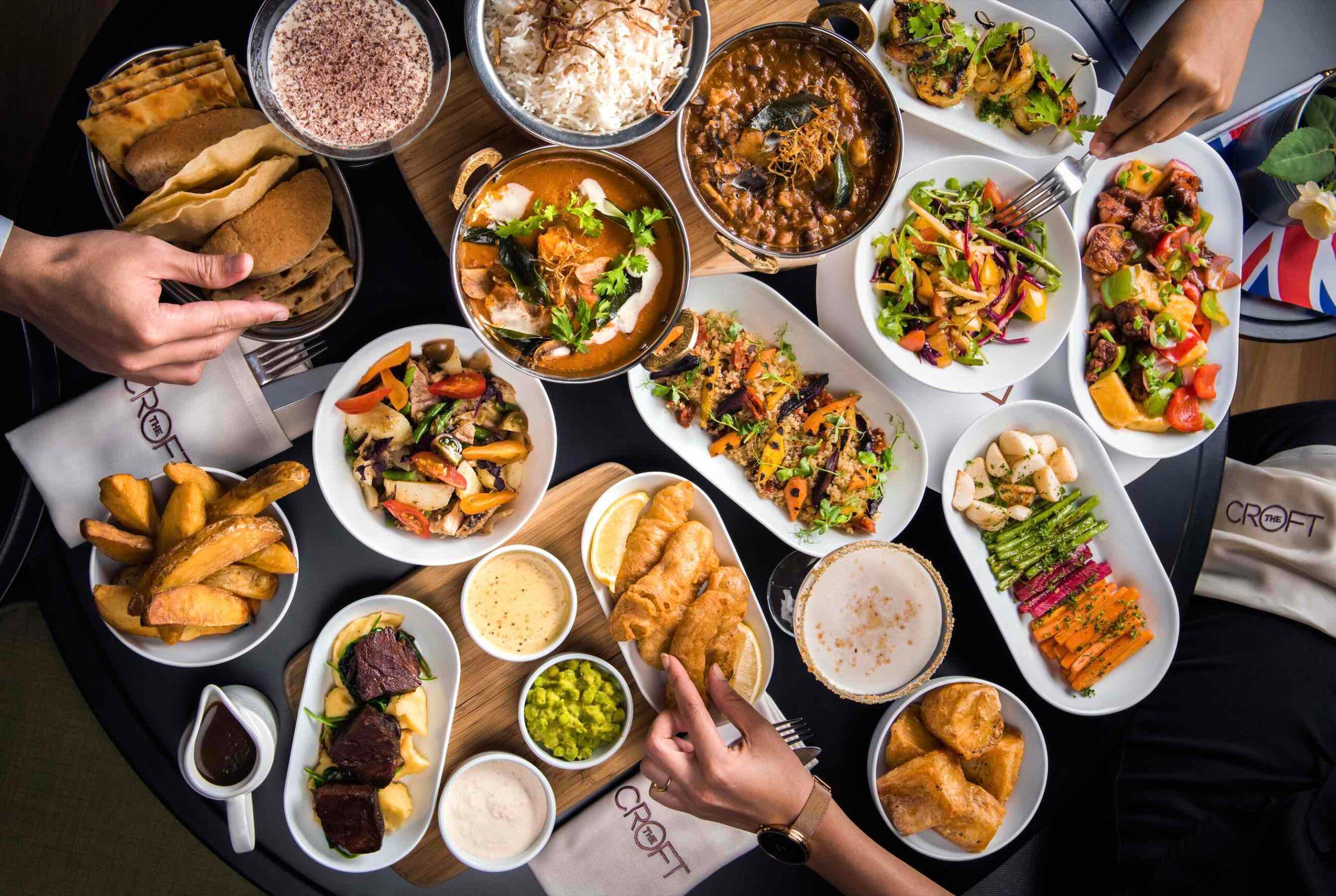 Enjoy the best of British at this waterfront brunch