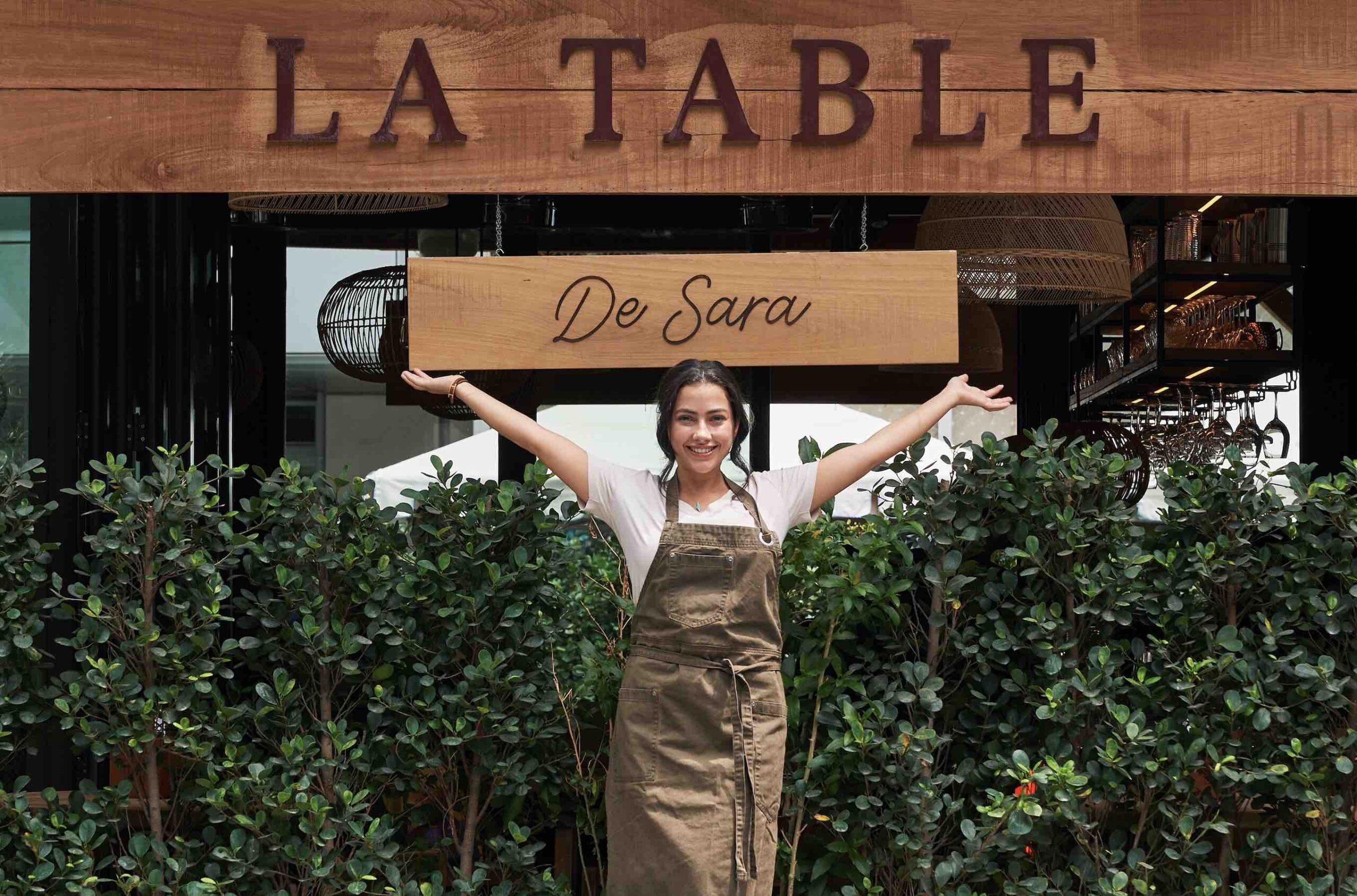 Sara Aqel&#8217;s stint at La Table Dubai has begun