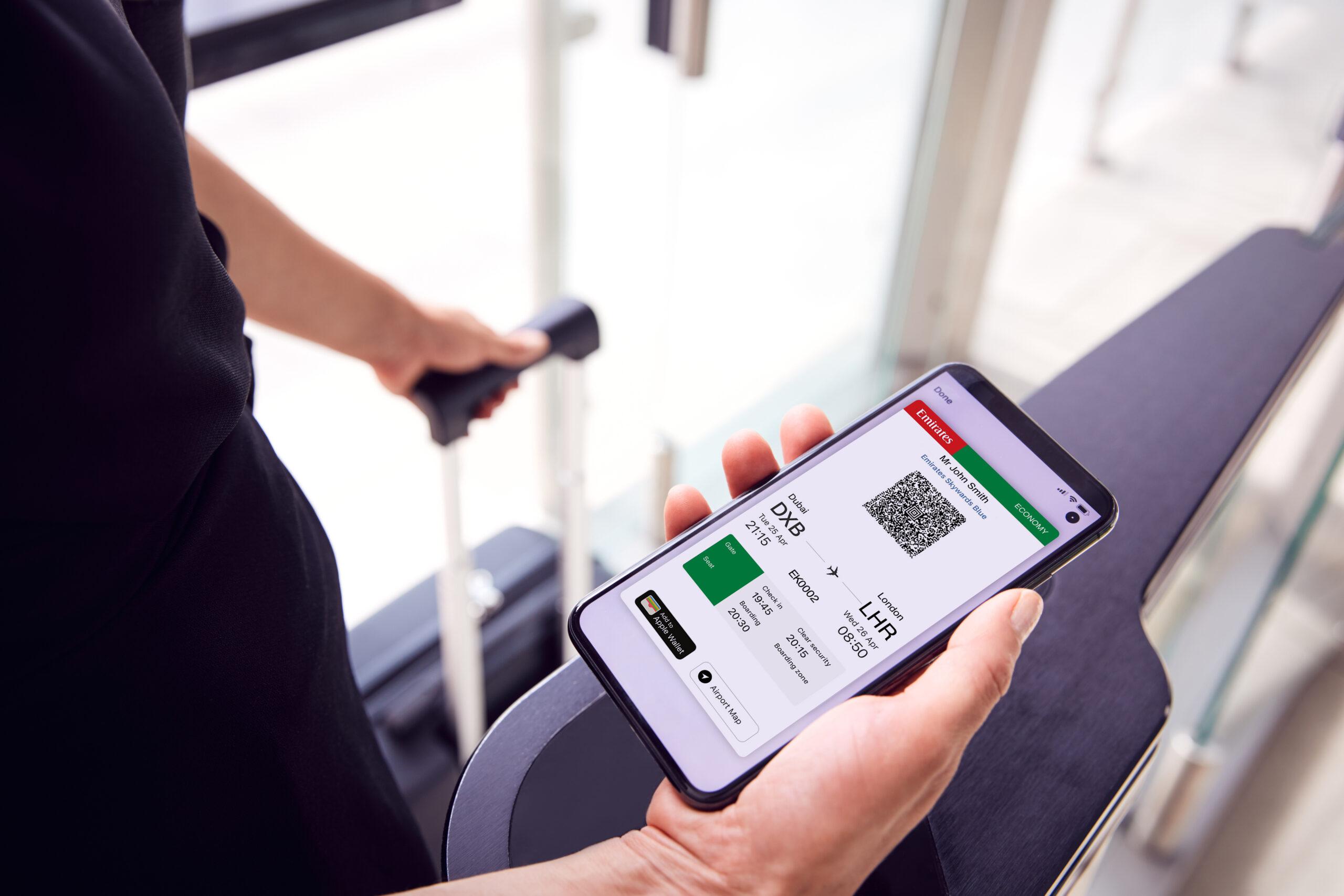 Emirates says goodbye to printed boarding passes