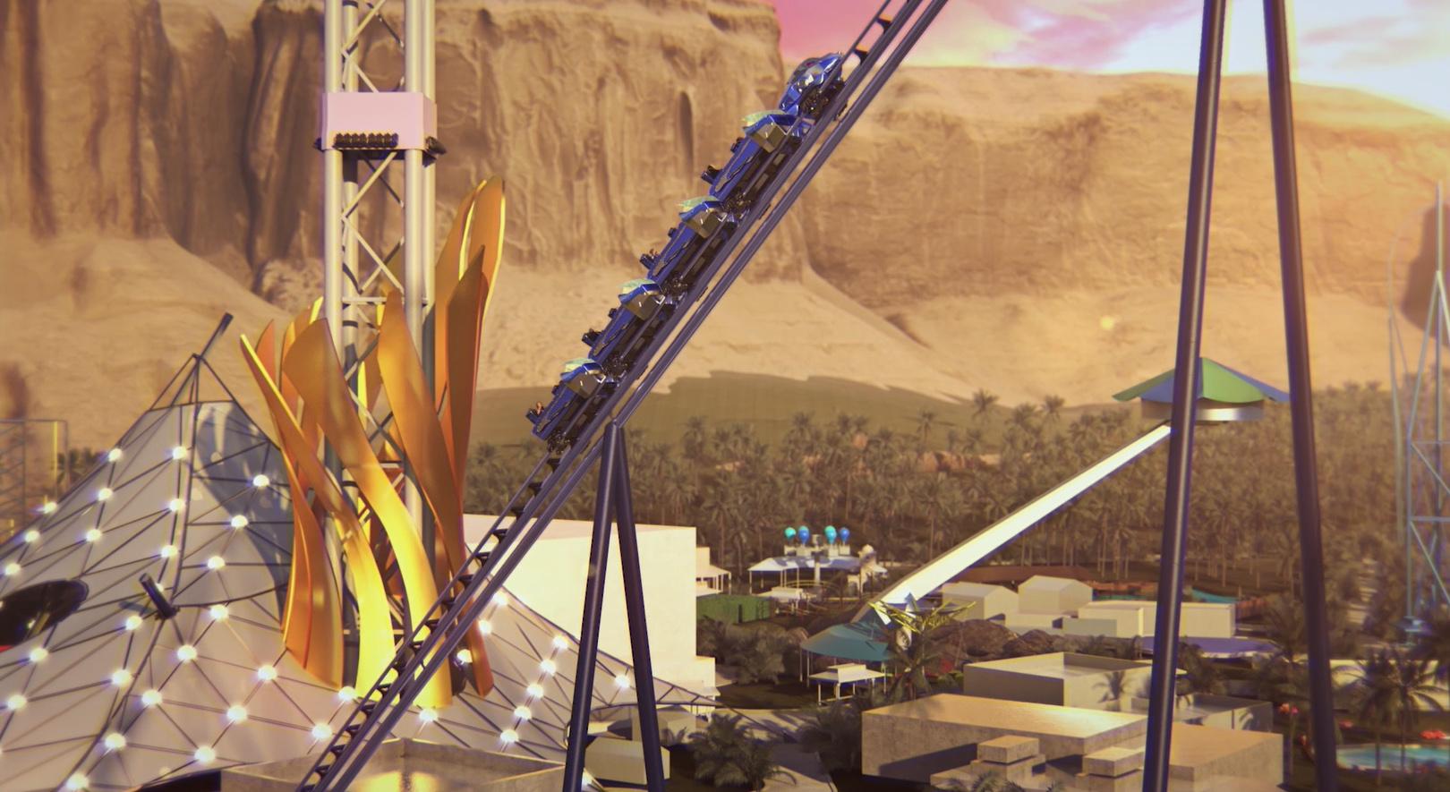 Your ultimate guide to all the rides and attractions coming to Six Flags Qiddiya City