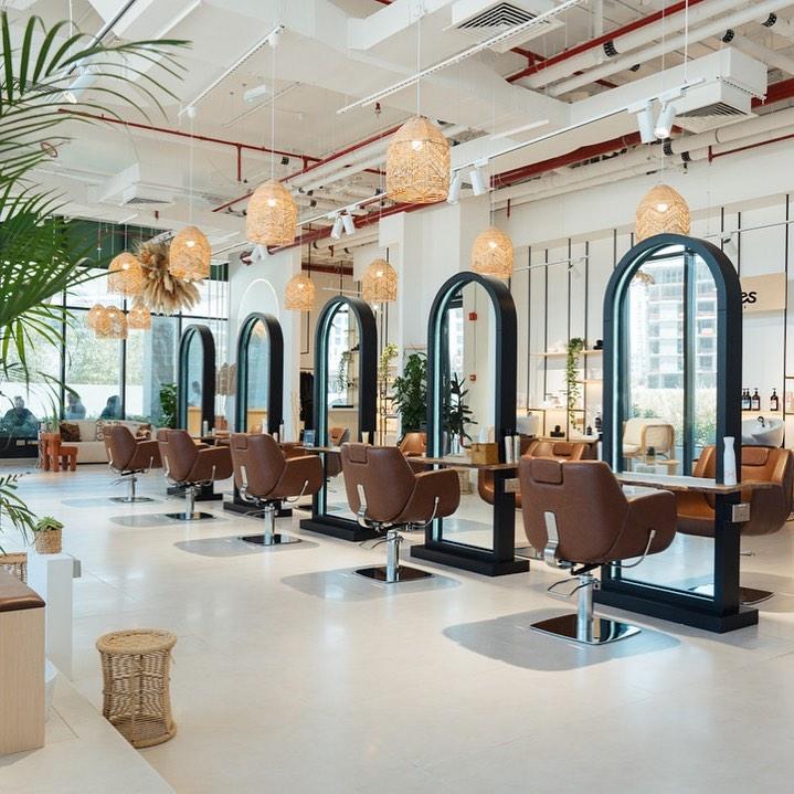 This new salon in Dubai is boho-utifully green