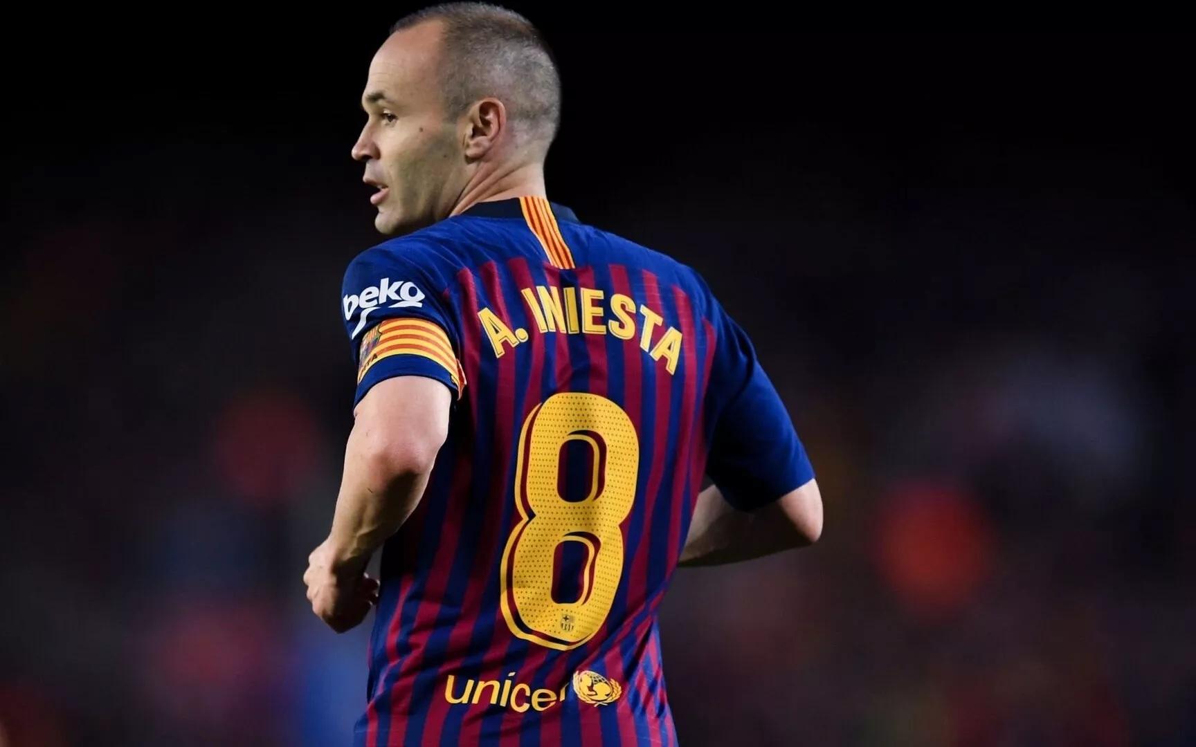 Andres Iniesta brings his football skills to the UAE