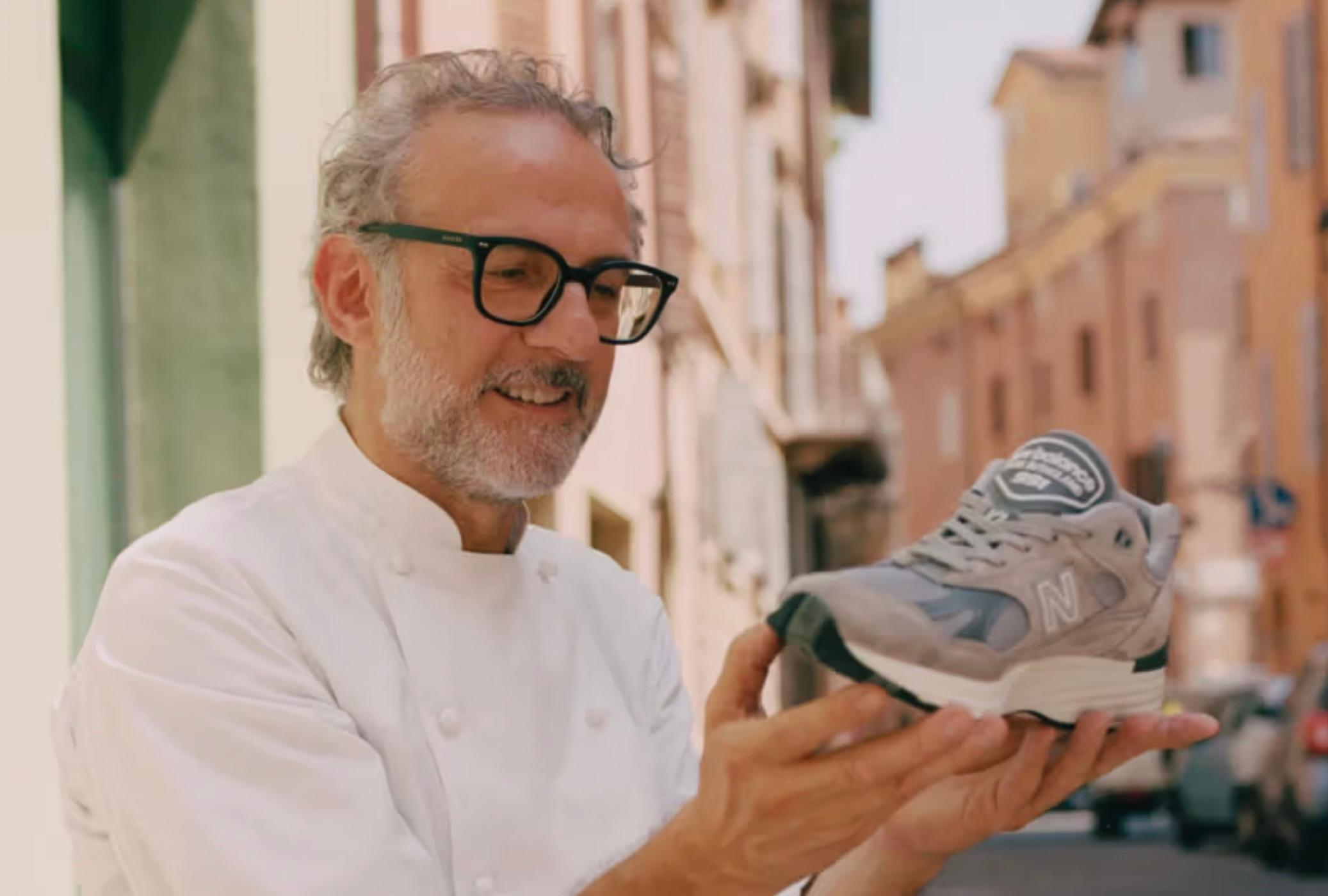Chef Massimo Bottura and New Balance create a special sneaker collab
