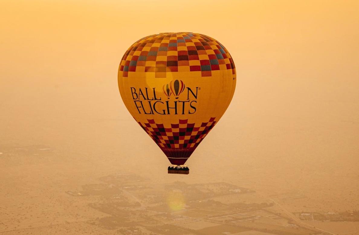 UAE’s first breakfast in a balloon experience takes off
