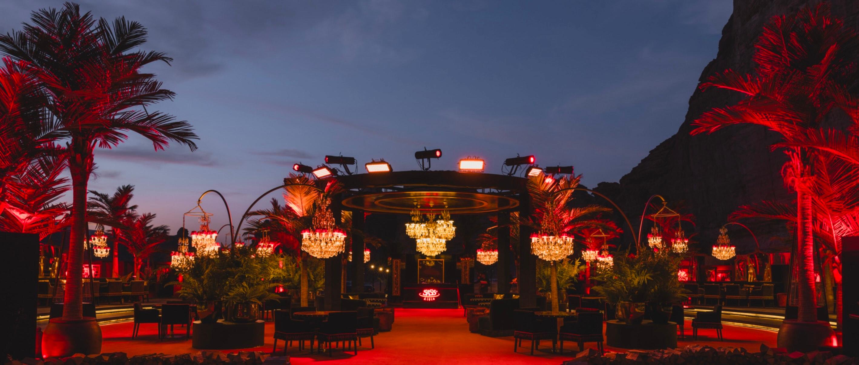 SASS AlUla brings dinner and DJs to the desert