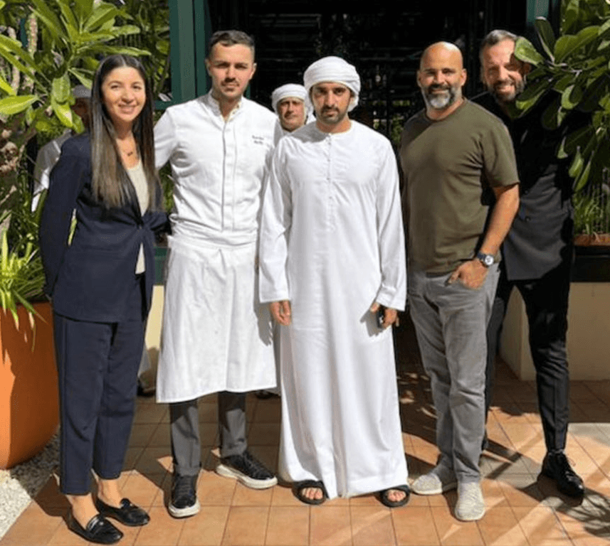 Eugène Eugène restaurant gets the royal nod from Sheikh Hamdan