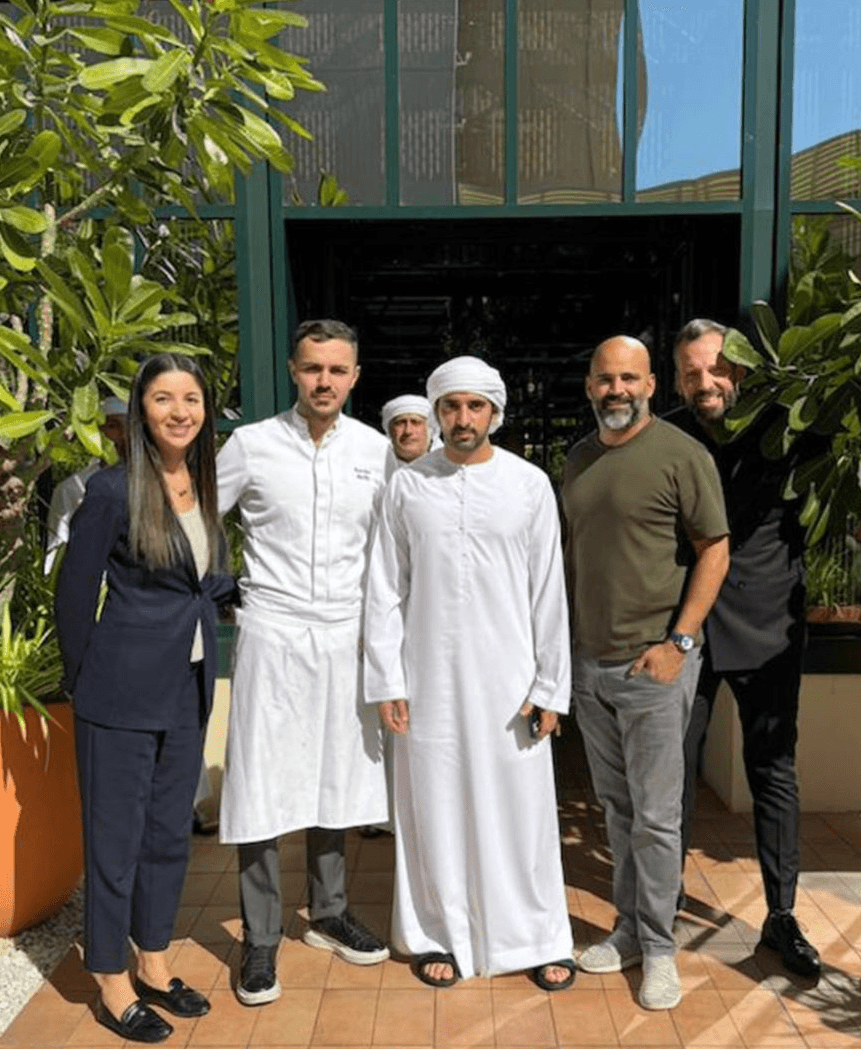 Eugène Eugène restaurant gets the royal nod from Sheikh Hamdan