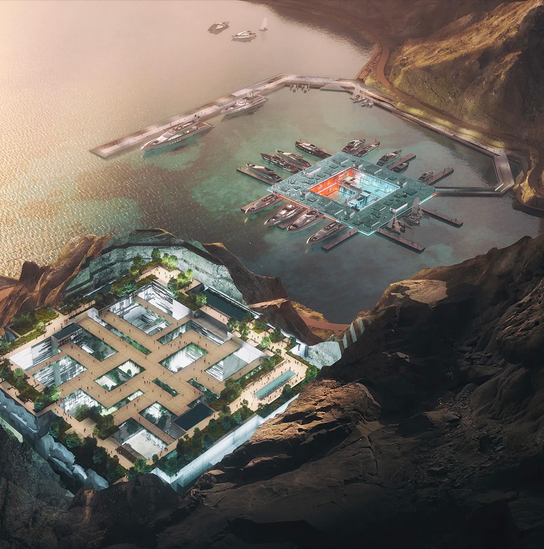 Aquellum is Neom&#8217;s new subterranean community that’s invisible from the outside