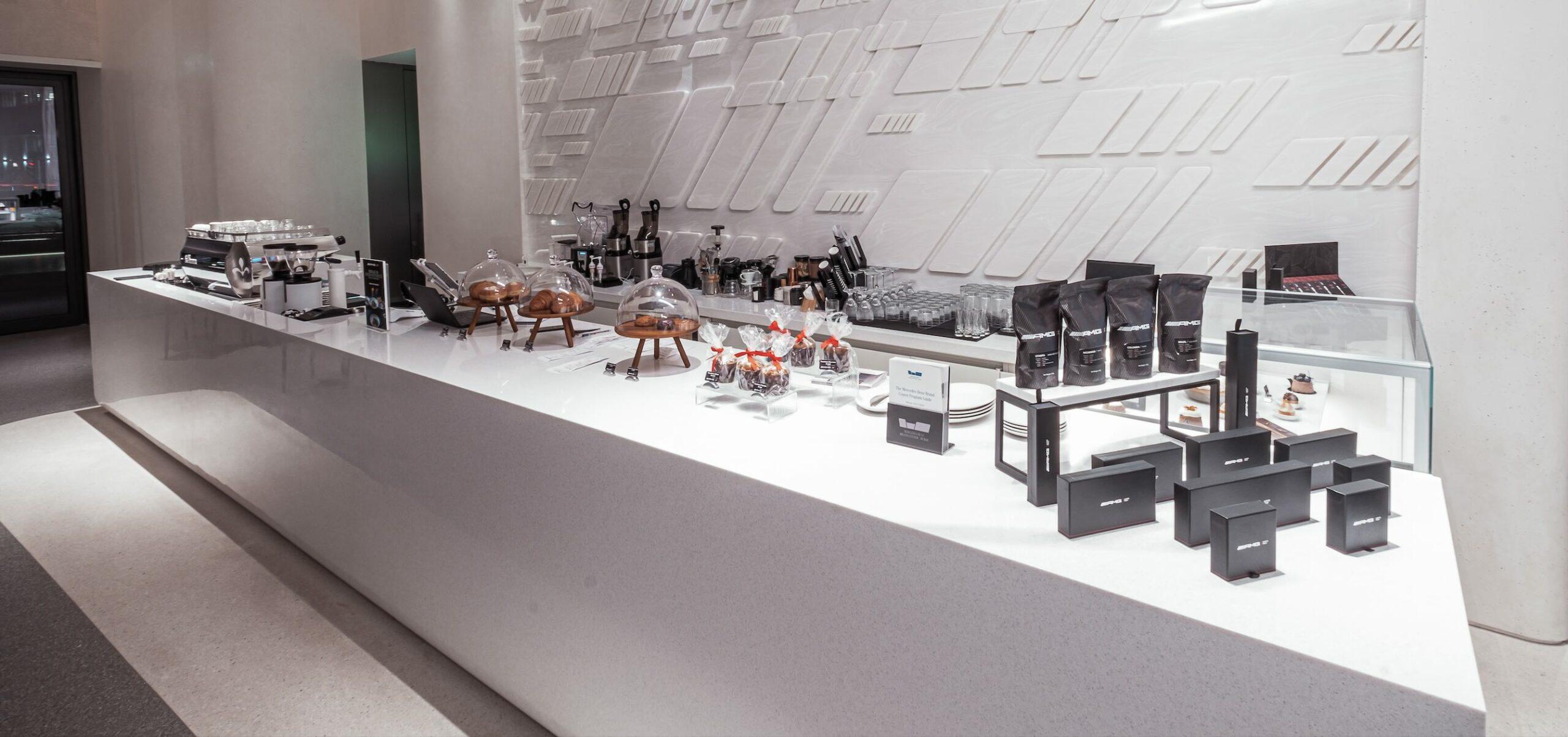 A marvellous Mercedes-Benz Café has opened in d3