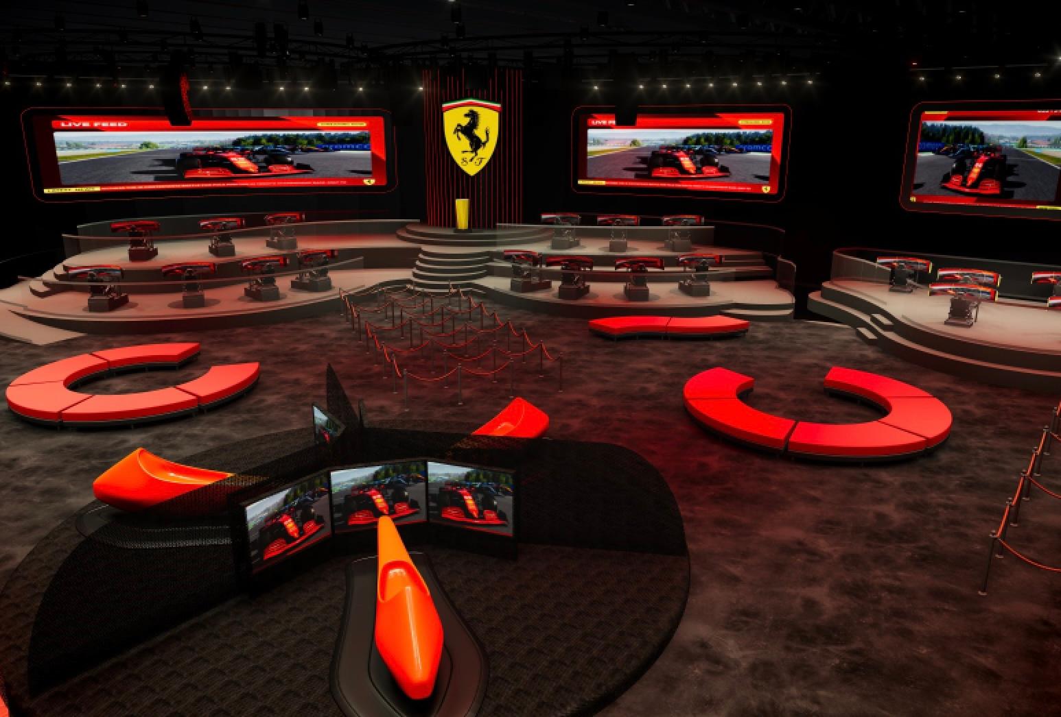 Ferrari World welcomes world’s first-ever Ferrari Esports Arena in Abu Dhabi