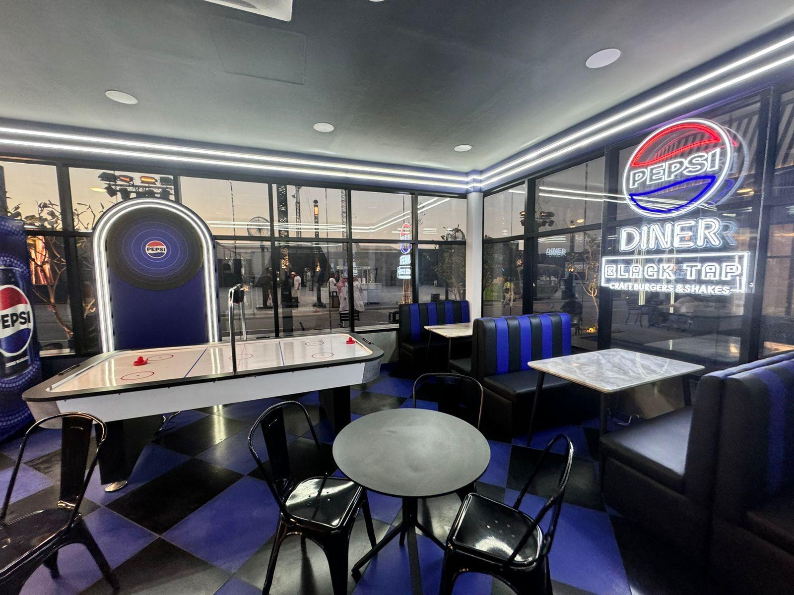 The Pepsi Diner at Boulevard Riyadh is going viral for all the right reasons