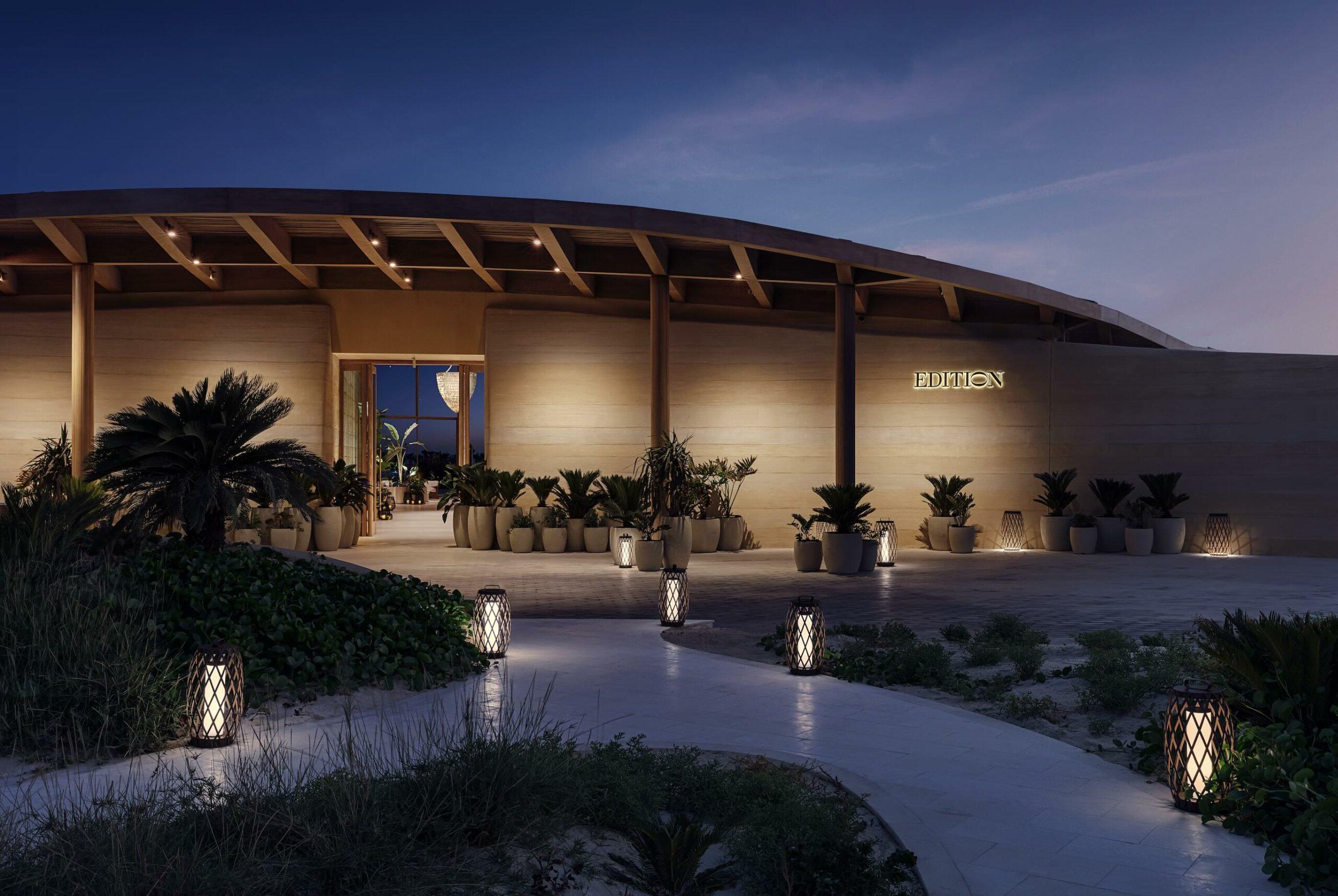 The Red Sea EDITION is the first hotel to open on Shura Island