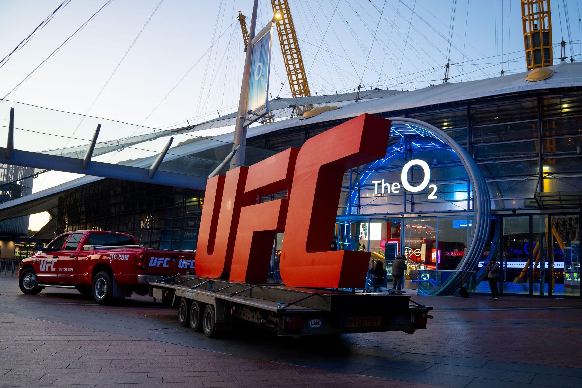 London gears up for UFC’s action-packed event at The O2