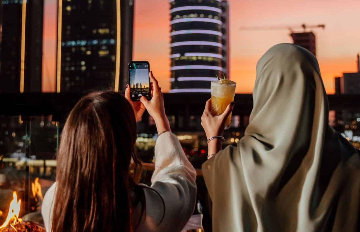 The Roof  serves up skyline views and sunset sips in Riyadh