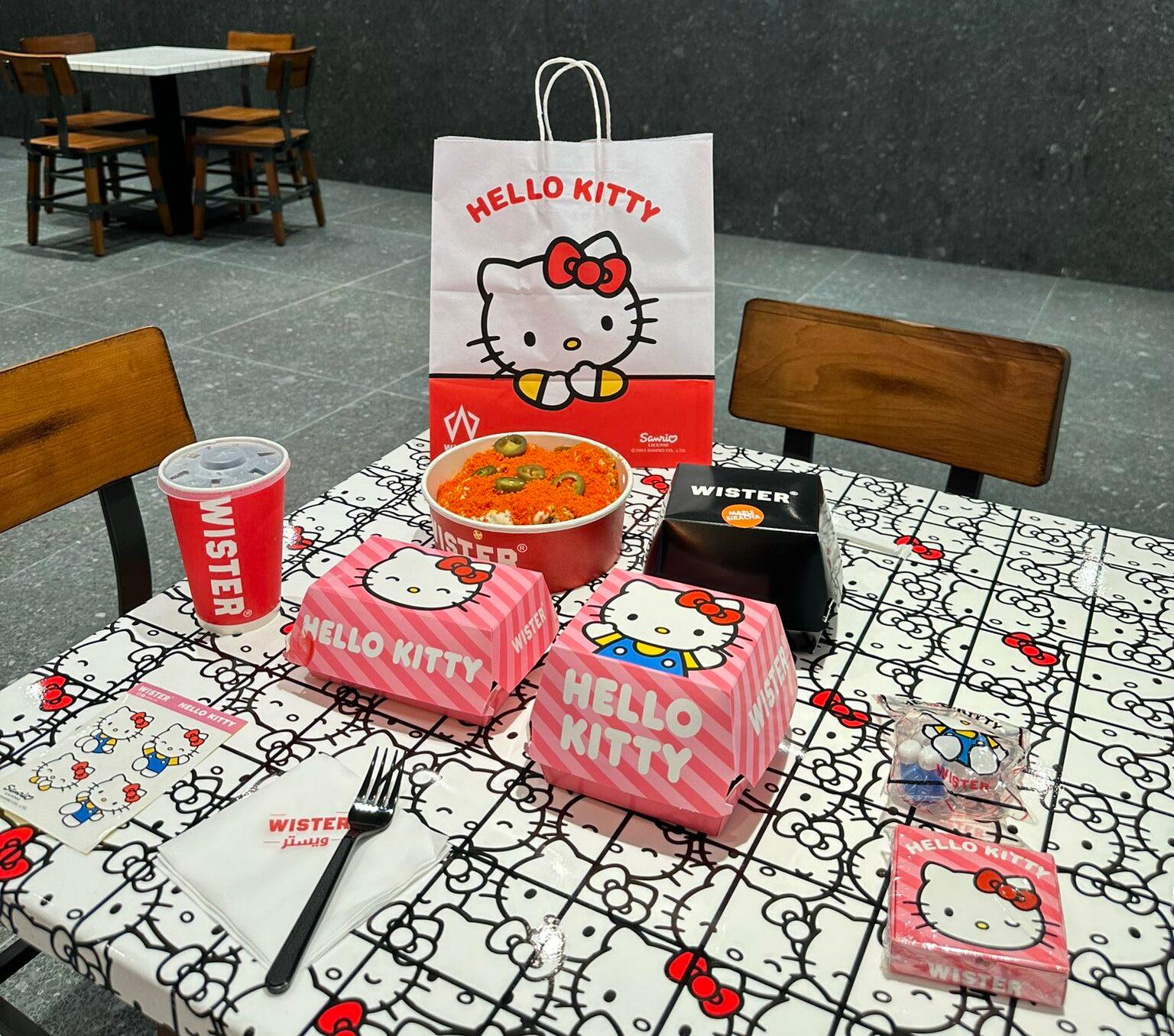 Wister opens a Hello Kitty drive-through in Jeddah 