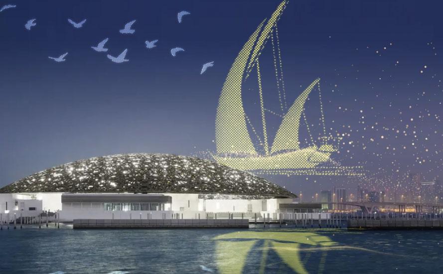 The world&#8217;s largest drone show takes flight in Abu Dhabi