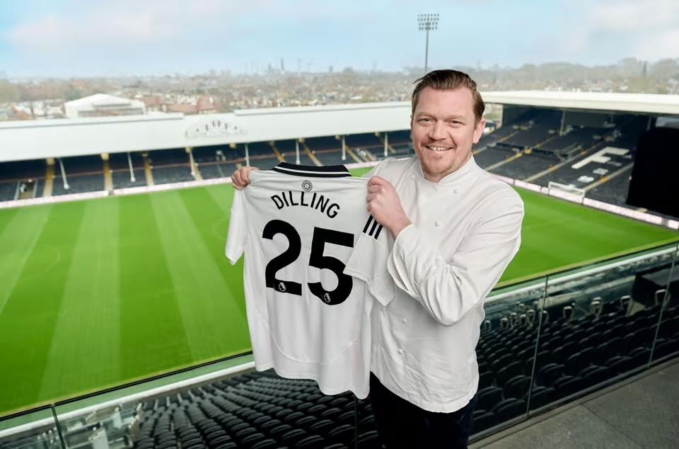 Chefs Alex Dilling and Oli Marlow join The Riverside at Fulham FC