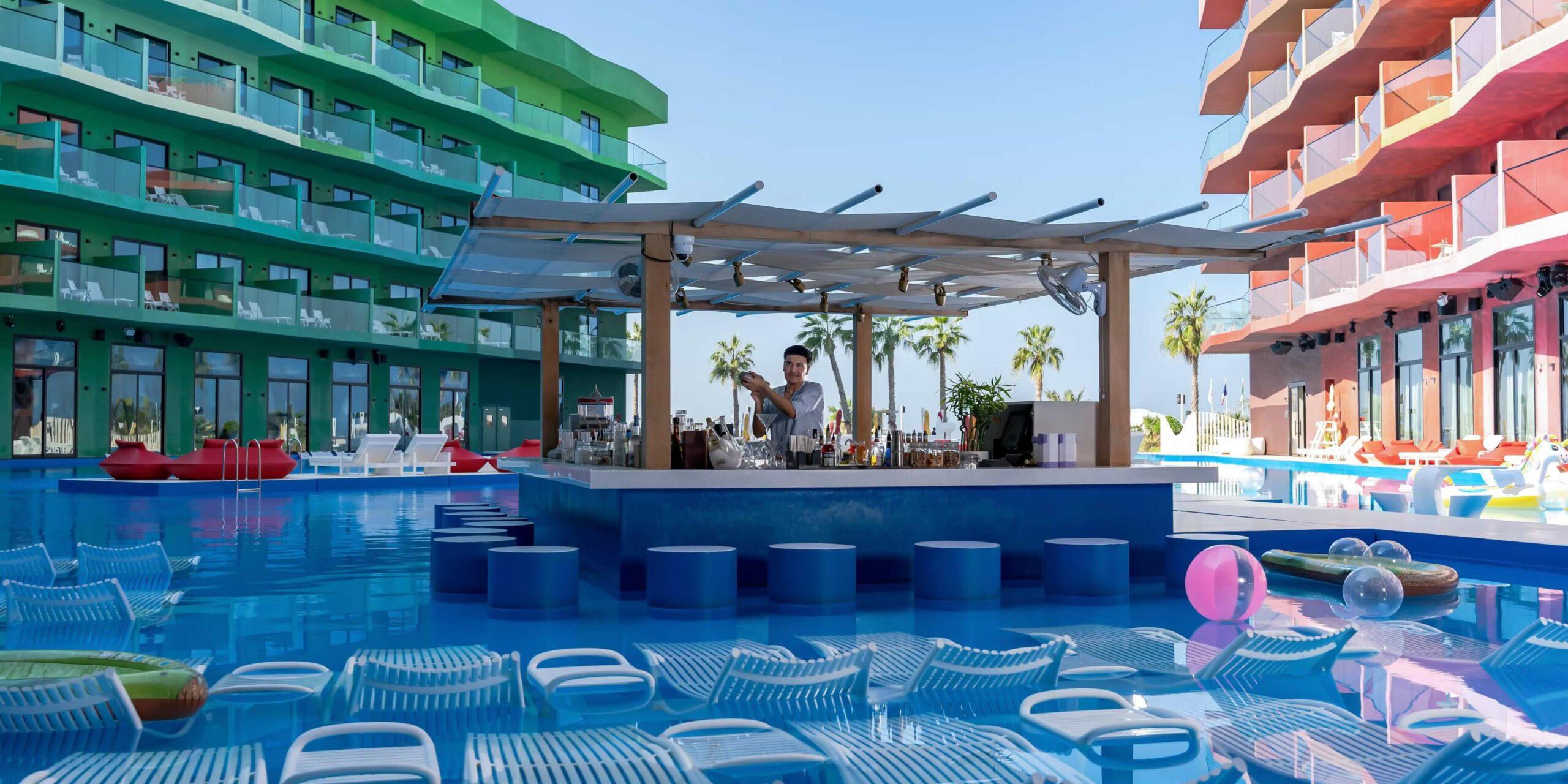 A French Riviera inspired hotel has opened in The World Islands