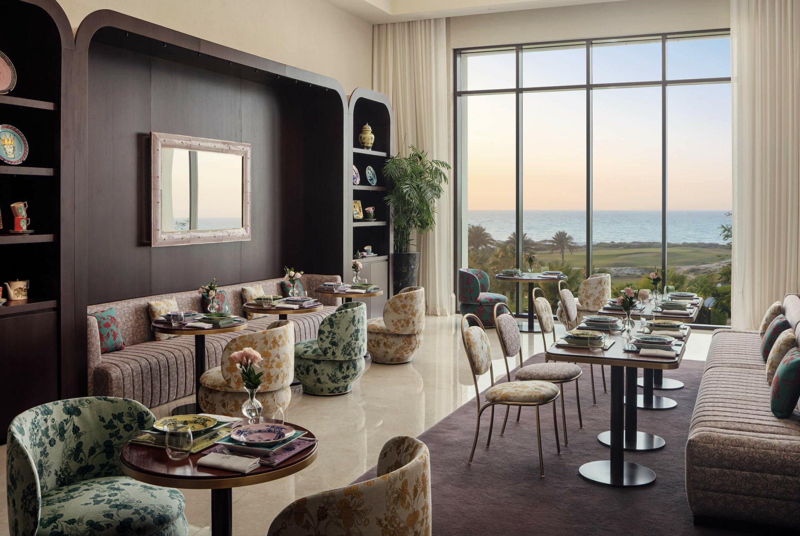 The St. Regis Saadiyat Island Resort open classy Cafe Ginori 1735