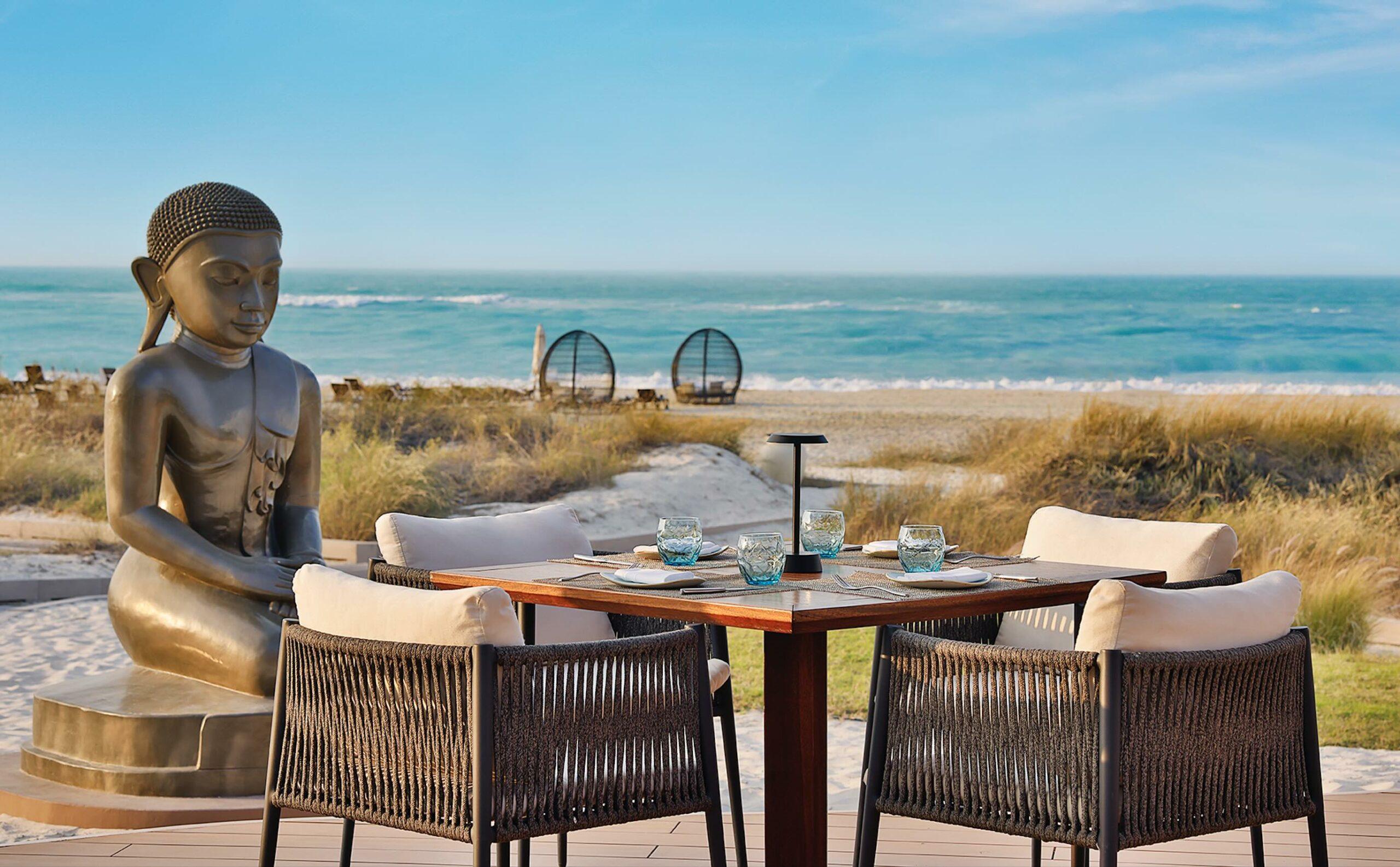 Brunch by the beach at Buddha-Bar Beach Abu Dhabi 