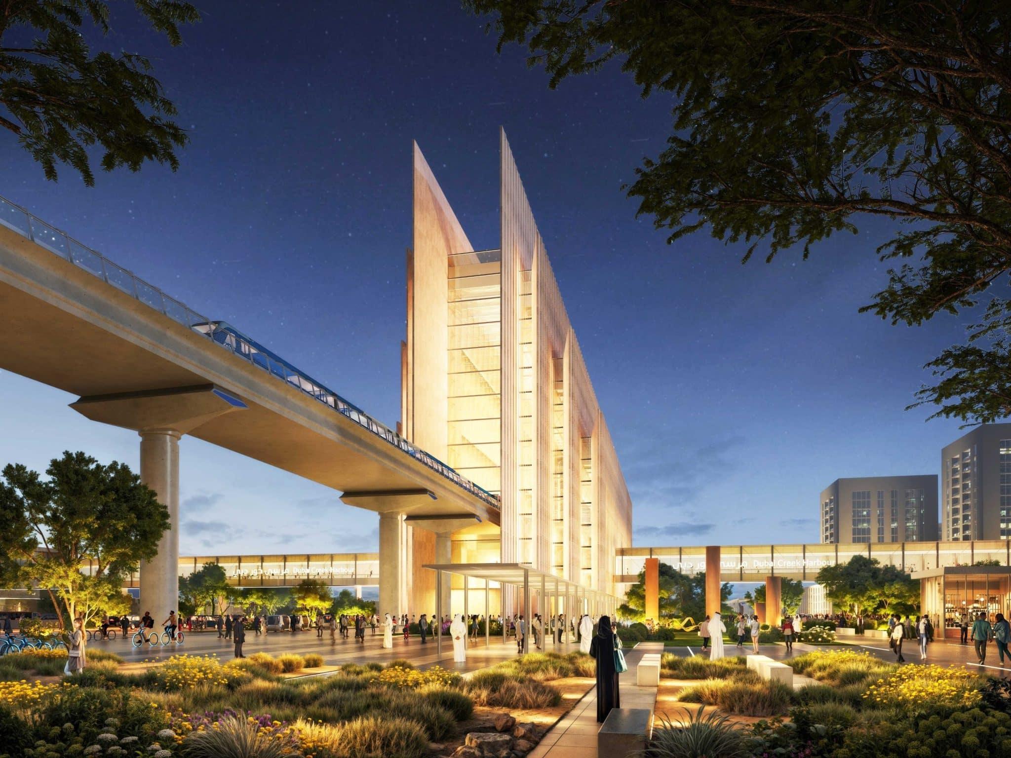 Dubai to build the world&#8217;s tallest metro station
