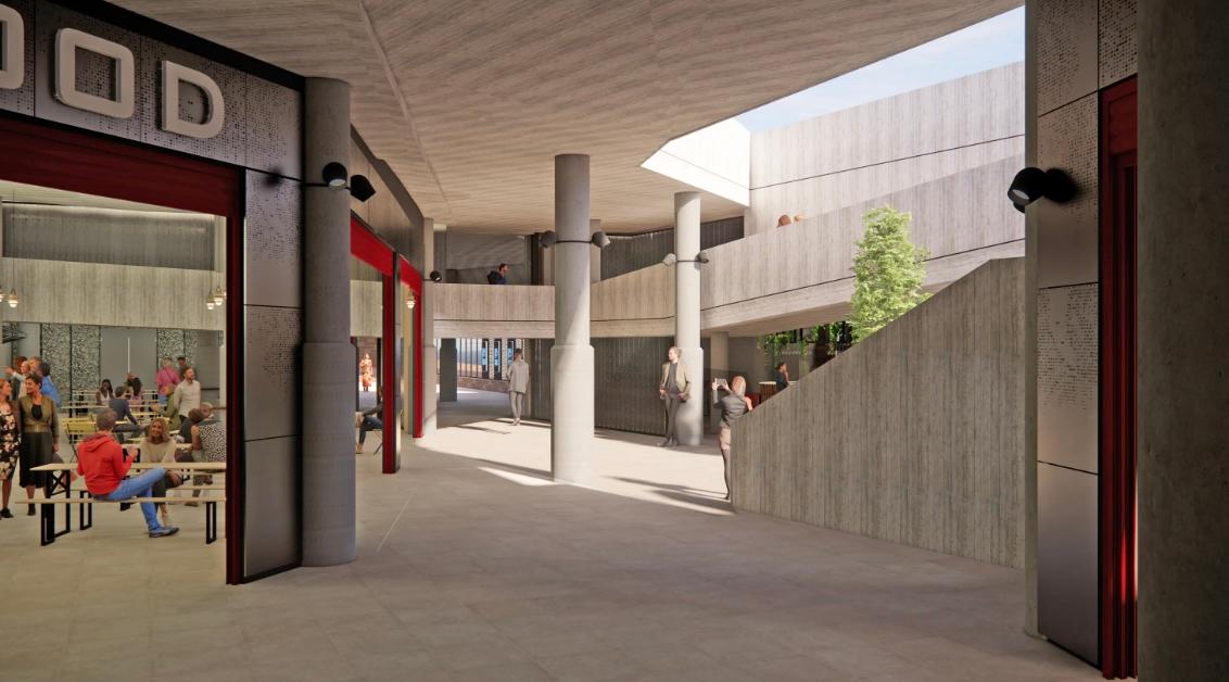 An underground food market will open in Waterloo