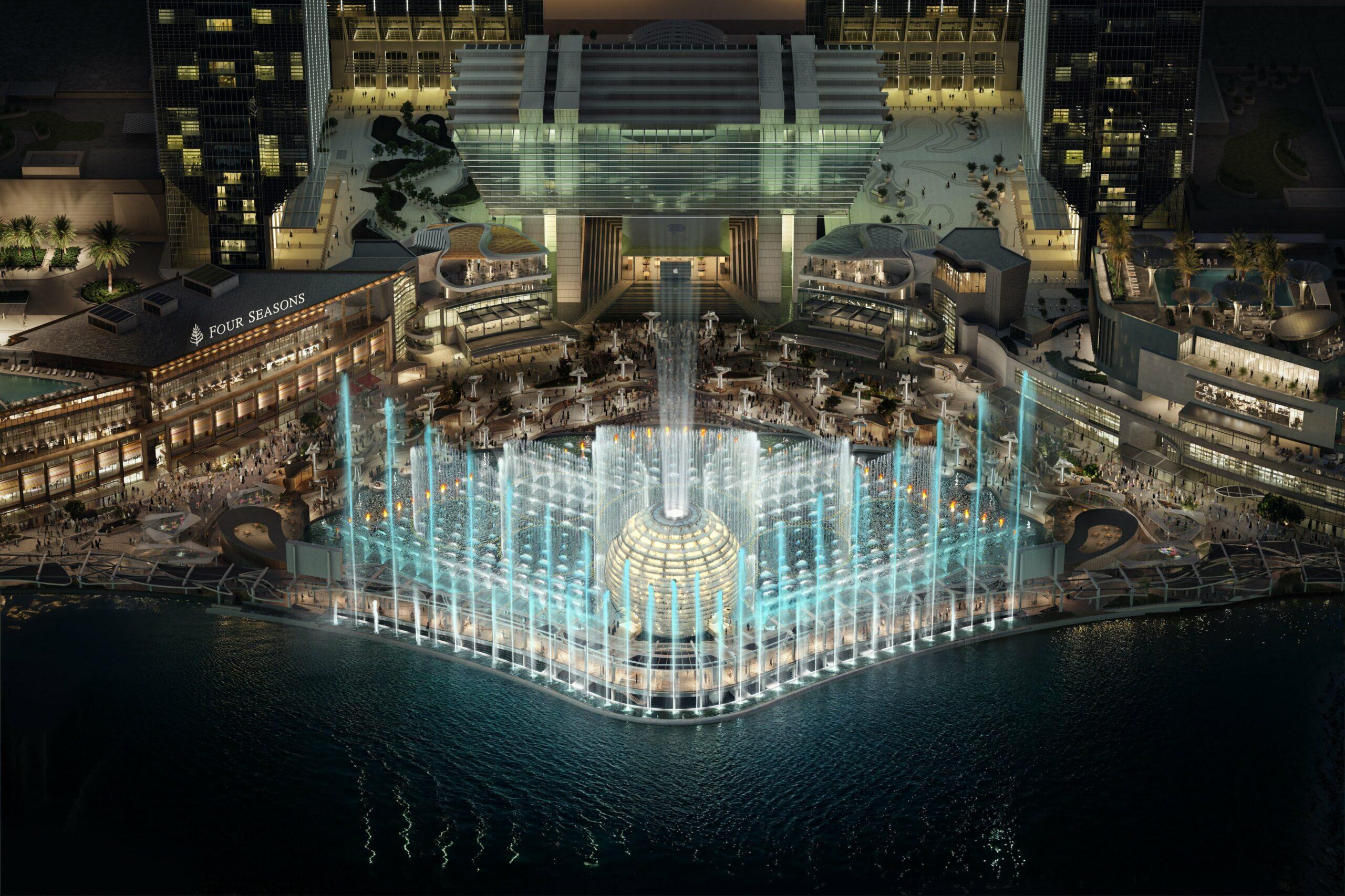 Al Maryah Waterfront to light up Abu Dhabi with dazzling water show