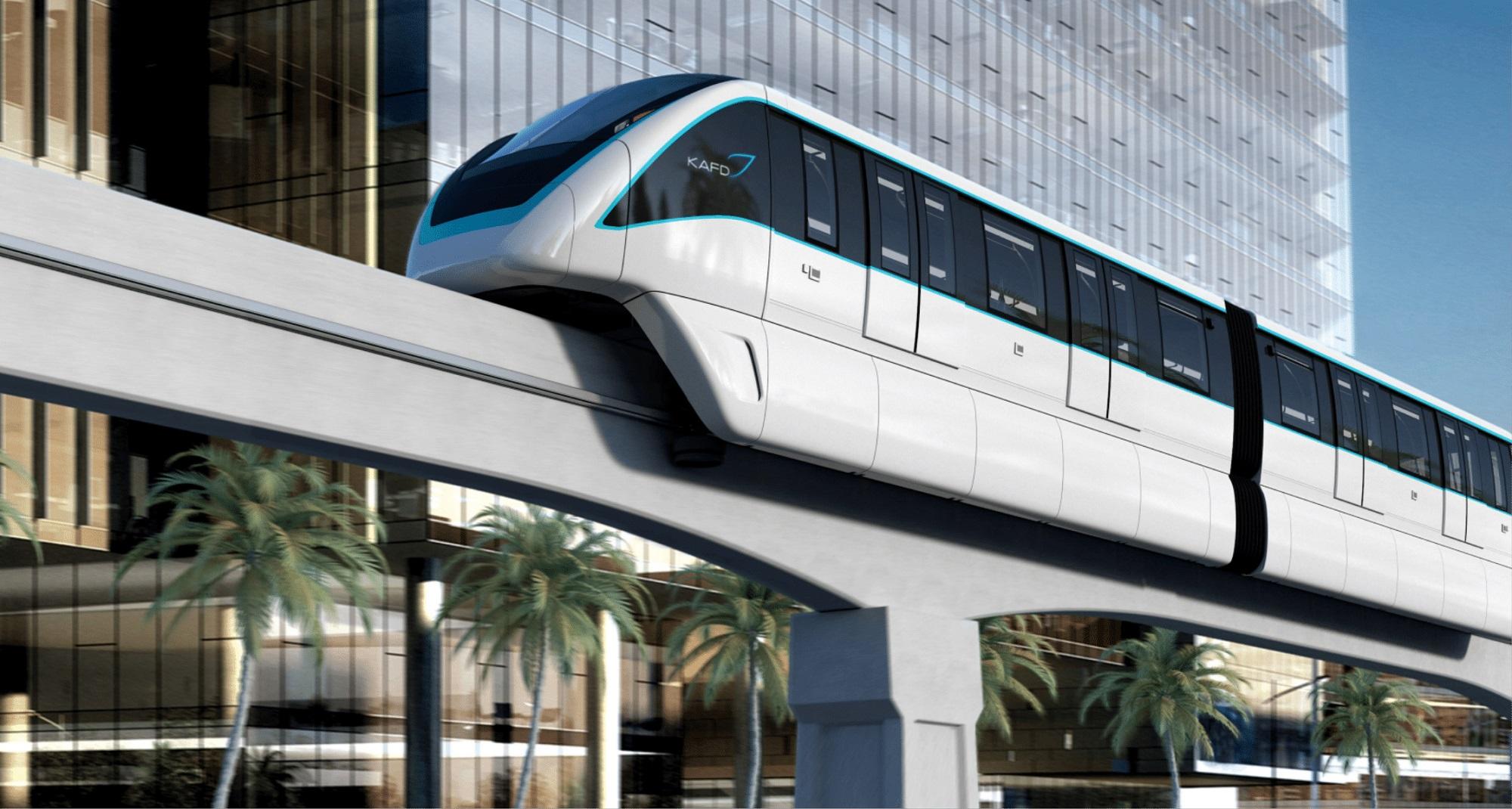 Riyadh’s KAFD is getting its very own driverless monorail