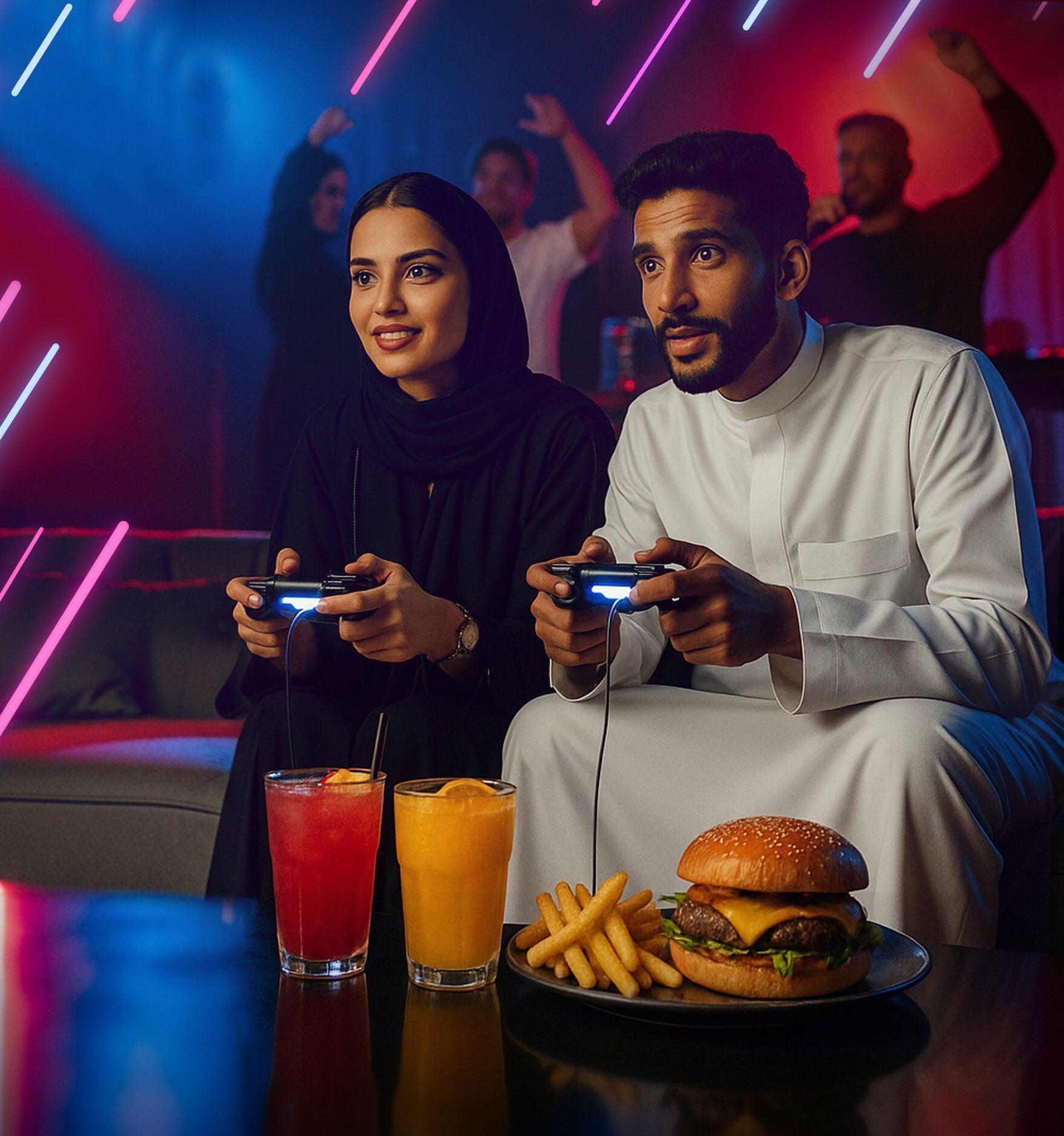 Level Up brings an entertainment bar to Jeddah