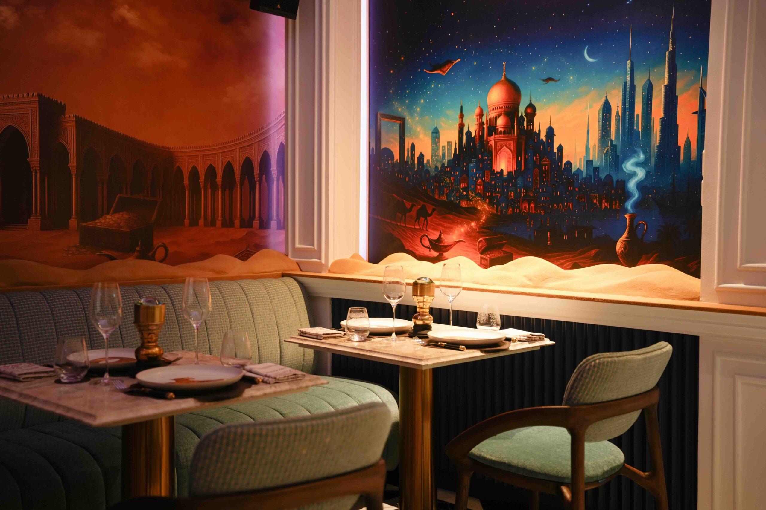 Ostura Restaurant draws inspiration from One Thousand and One Nights