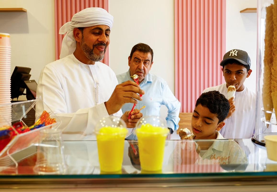 Gazan ice cream parlour Kazem opens first UAE branch 