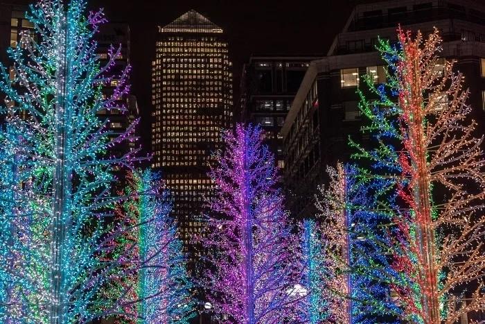 Winter Lights Returns to Canary Wharf this January