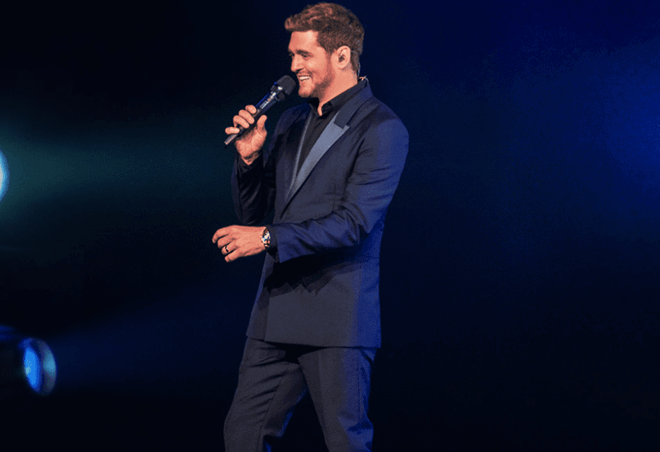 A Michael Bublé tour swings into the United Kingdom  