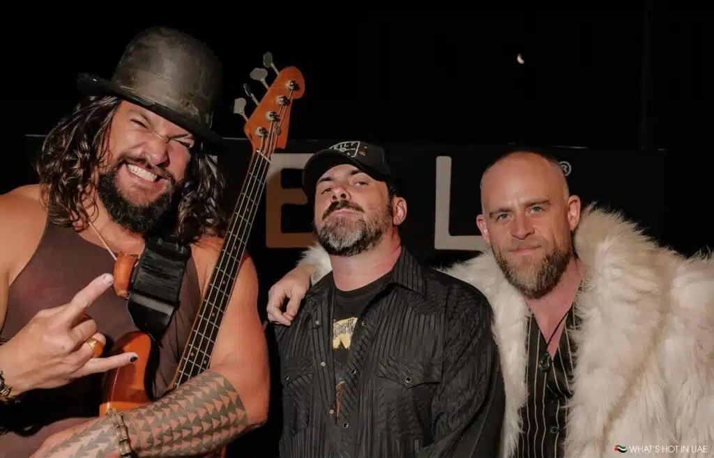 Jason Momoa will perform with his Öof Tatata band for Meili Festival Dubai