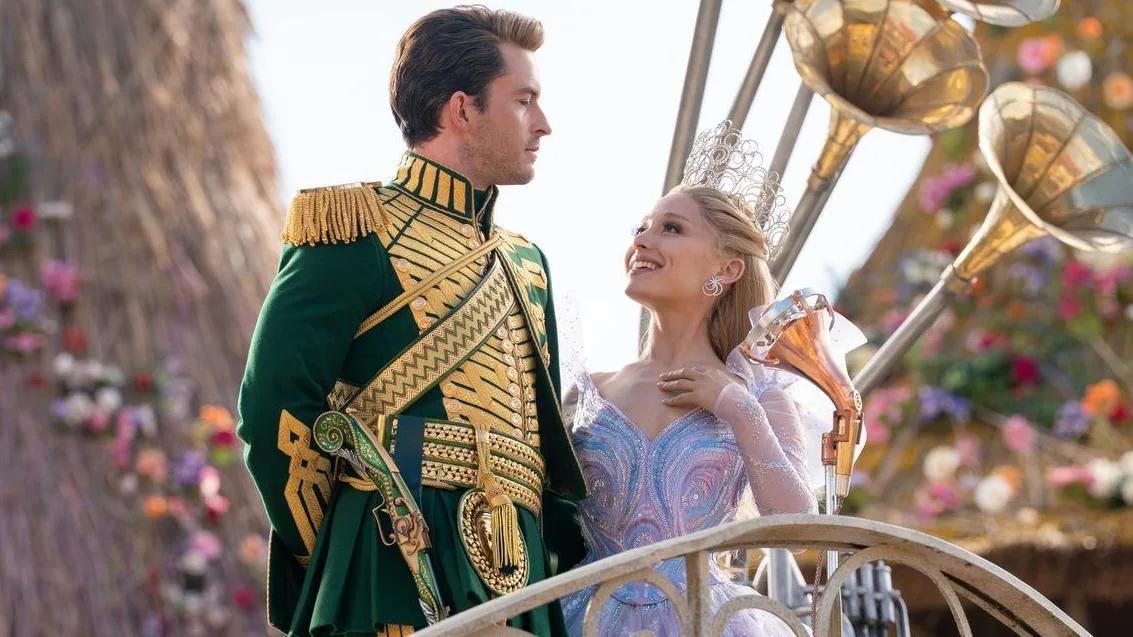 Ariana Grande and Jonathan Bailey reunite for Sunday in the Park with George