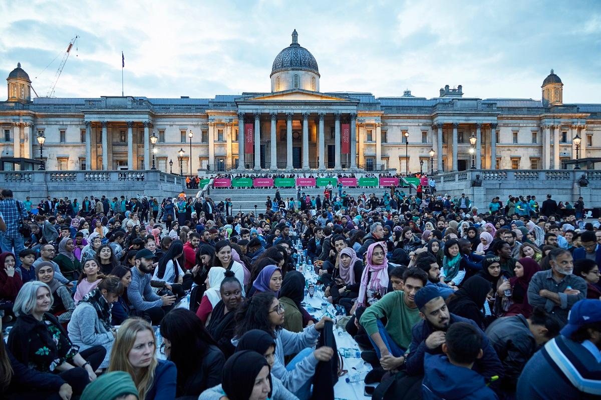 Break your fast at Battersea Arts Centre or Trafalgar Square with Open Iftar