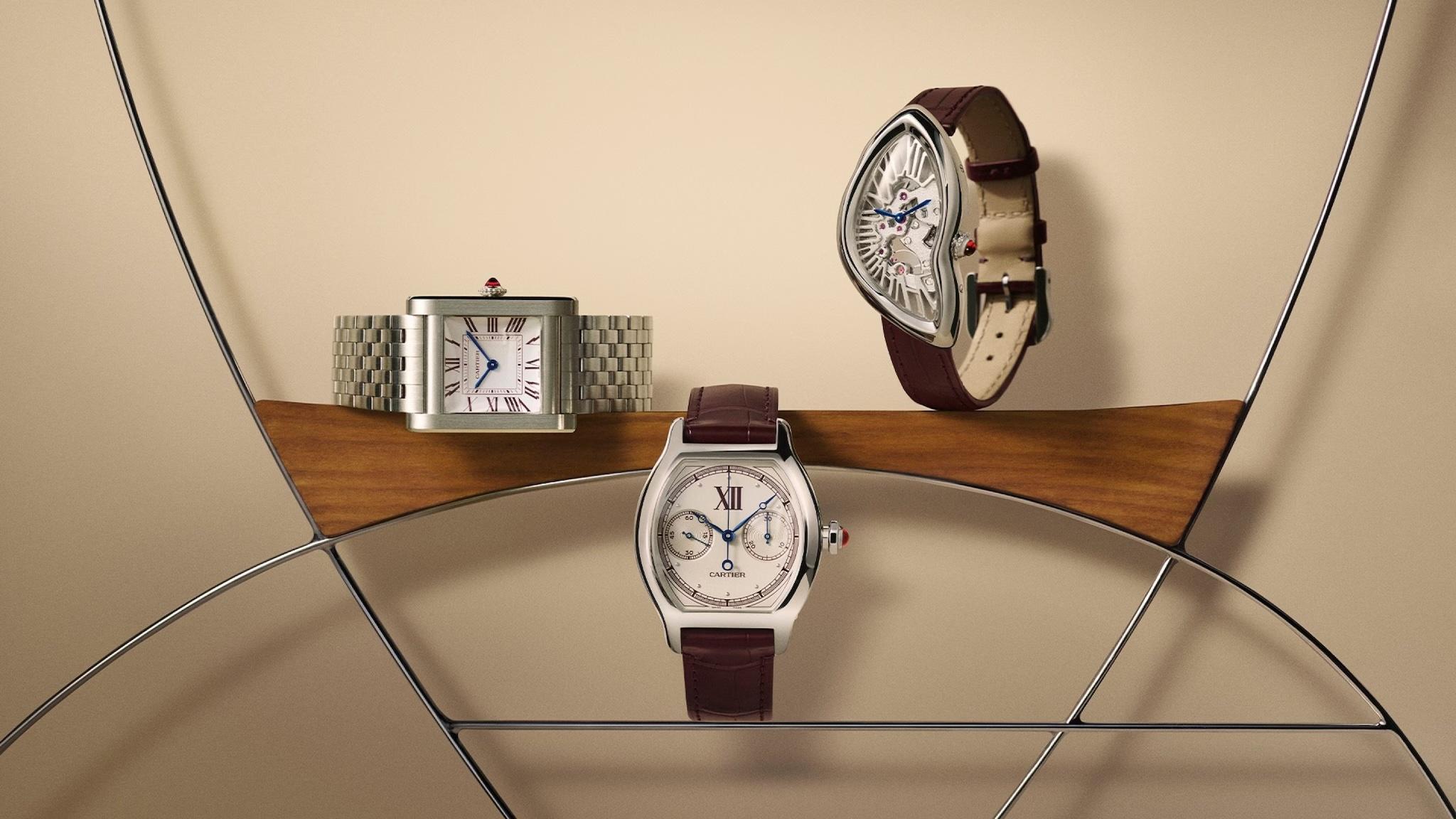 Cartier Privé Marks 10 Years With a Vintage-Inspired Watch Collection