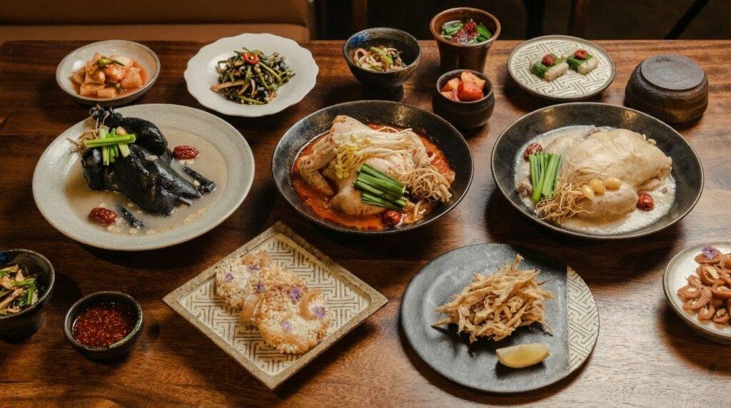 Singapore’s MODU High serves 12 takes on classic samgyetang