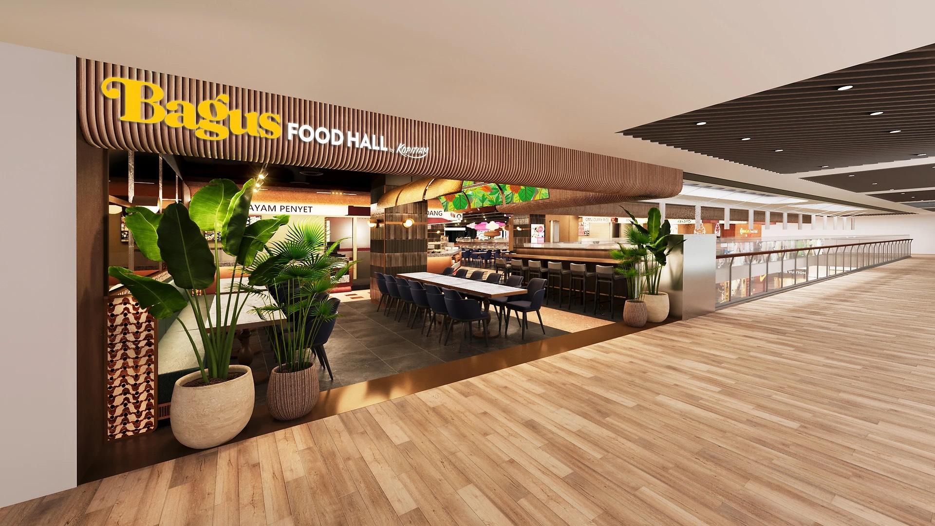 Bagus Opens at Northpoint City With Singapore’s First Elevated Halal Food Hall