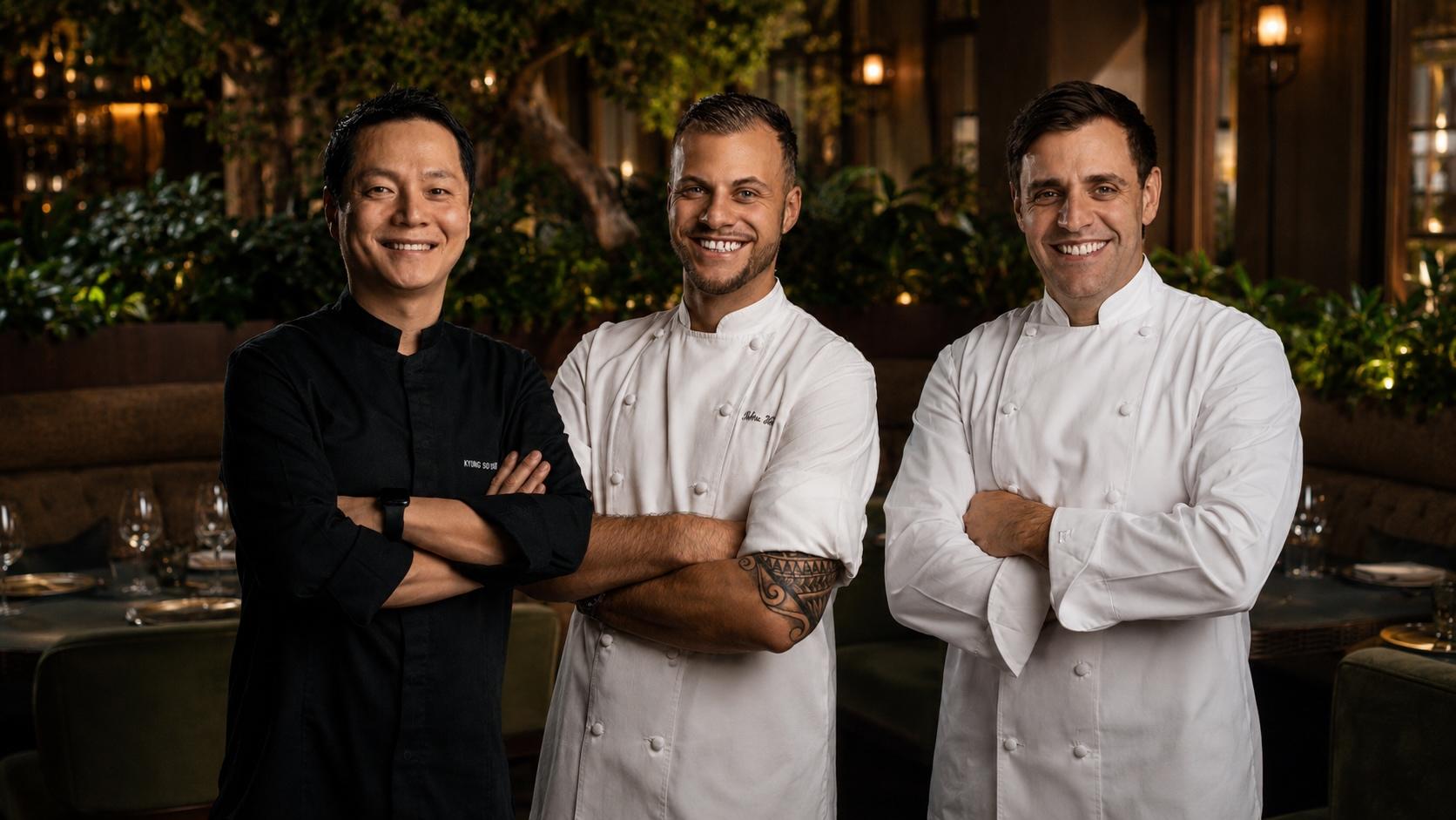 HANU Unites Three Acclaimed Chefs For One-Off Table 222 Dinner