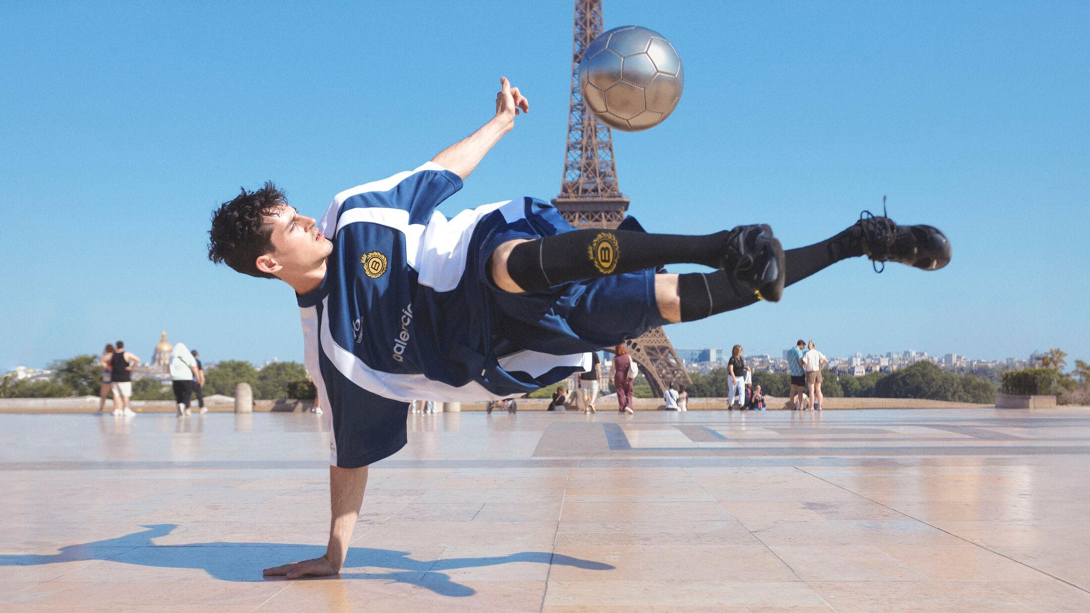 Balenciaga Scores Big with a Luxury Football-Inspired Collection