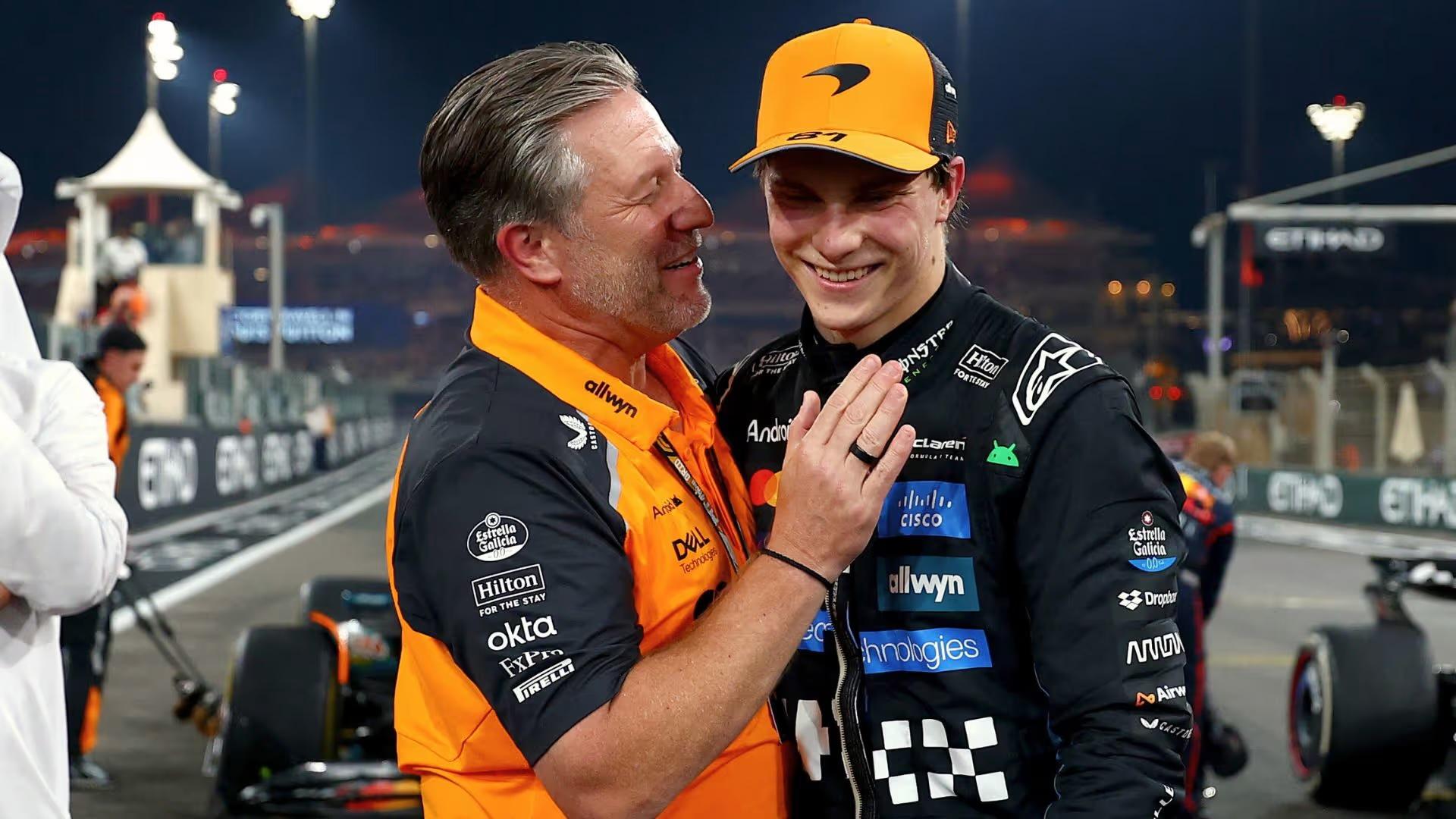 Oscar Piastri And Zak Brown Lead McLaren Racing Live In Singapore
