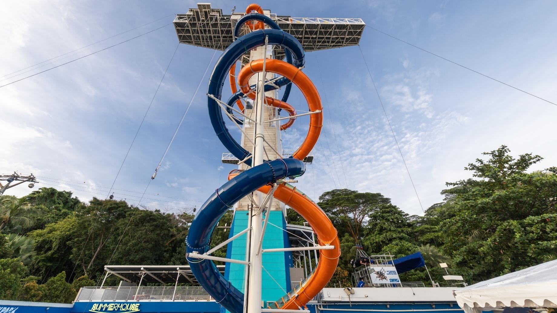 Skypark Sentosa Reopens With Southeast Asia’s Tallest Dry Slide