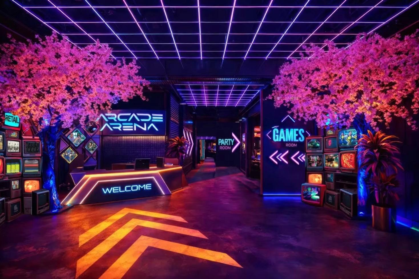 Arcade Arena is Bringing an Immersive Gaming Playground to London