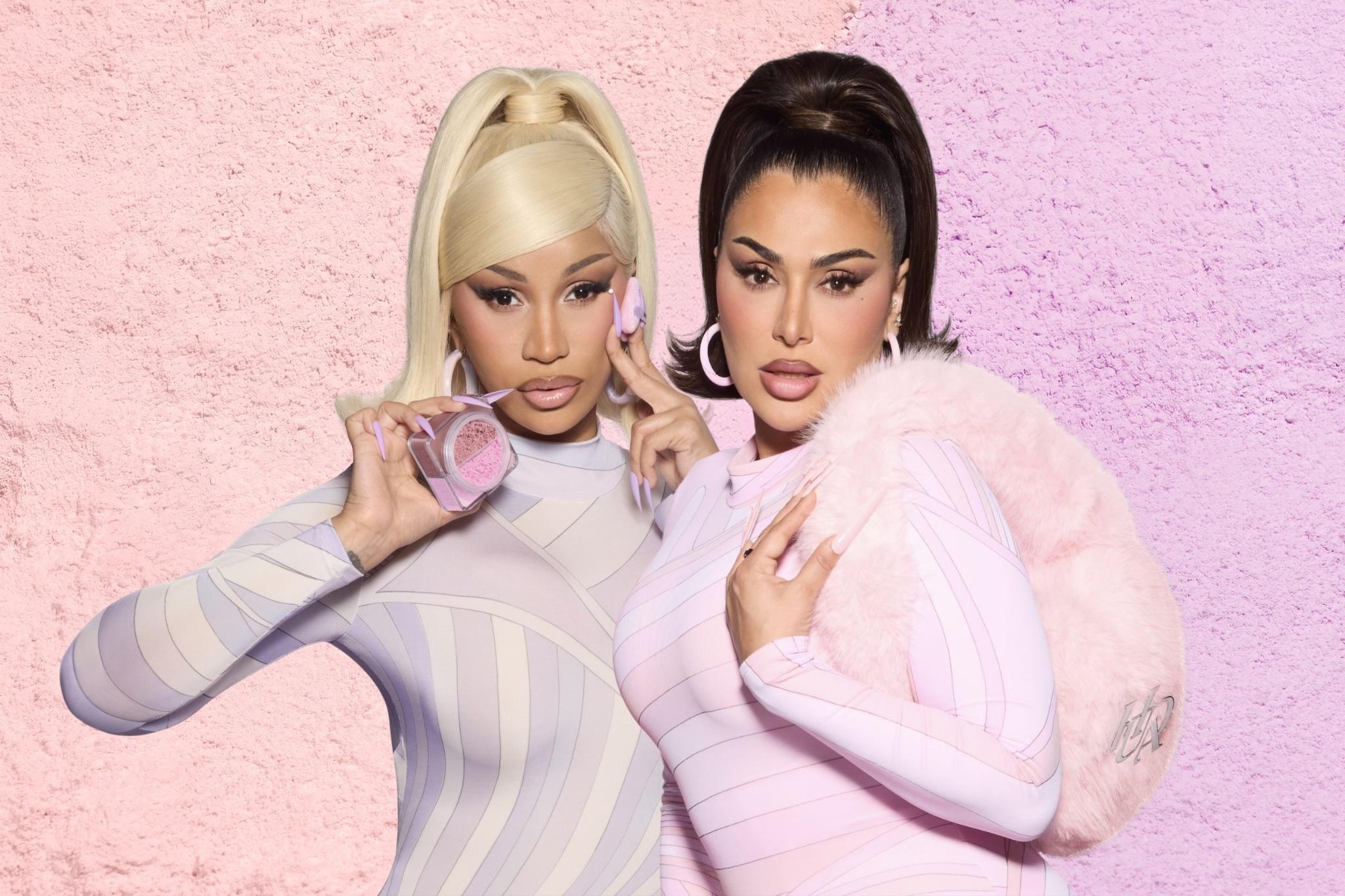 Huda Beauty and Cardi B Swap Worlds in a Freaky Friday-Style Collab